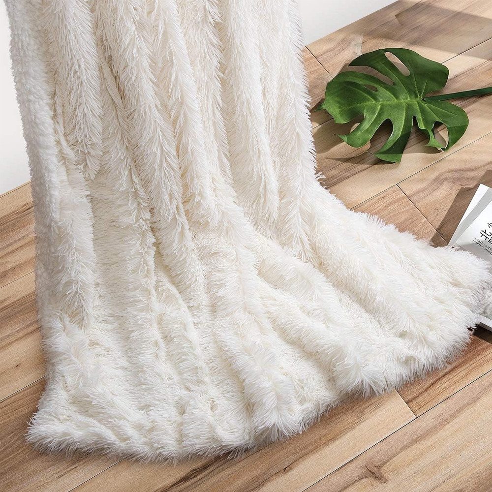 Wohndecke Kuscheldecke Flauschig,Ultraweiche Fleecedecke Leichte Warme Sofadecke, TUWENA, Wohn Kuscheldecke, Gemütliche Couchdecke, Atmungsaktiv & Pflegeleicht – Bild 4 von 5