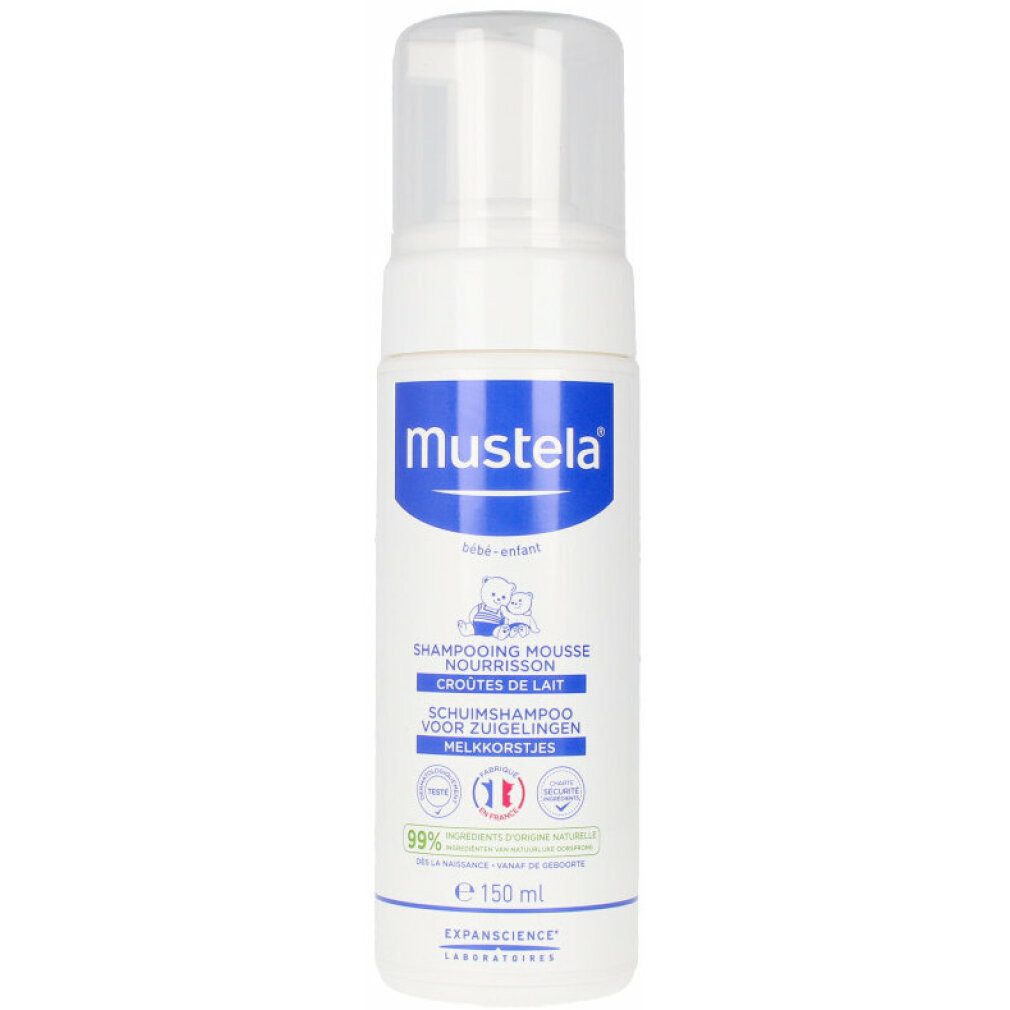 Mustela Haarshampoo Foam Shampoo For Newborns