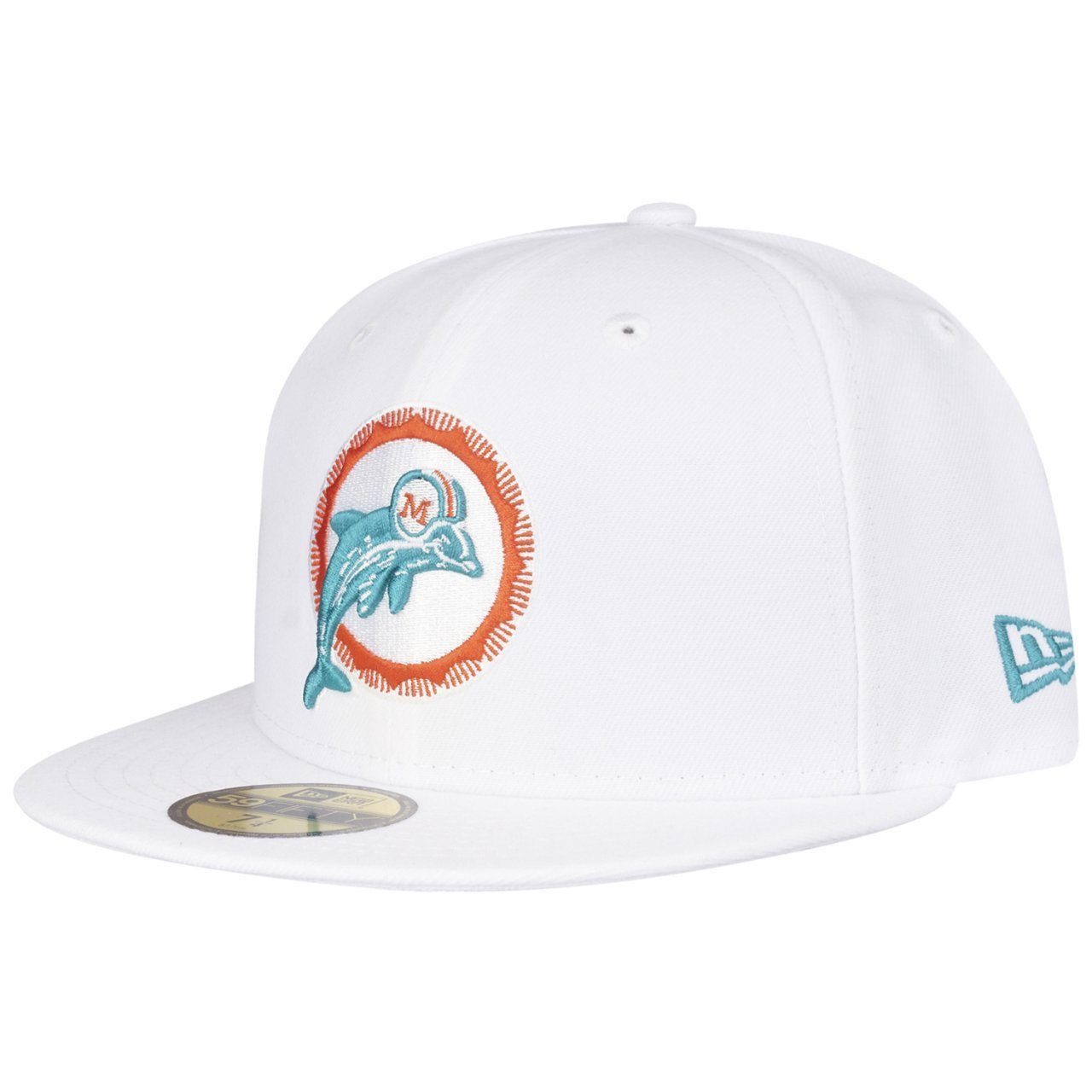 New Era Fitted Cap 59Fifty NFL RETRO Miami Dolphins
