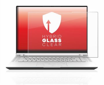 upscreen flexible Panzerglasfolie für Gigabyte Aero 16 OLED 2023, Displayschutzglas, Schutzglas Glasfolie klar