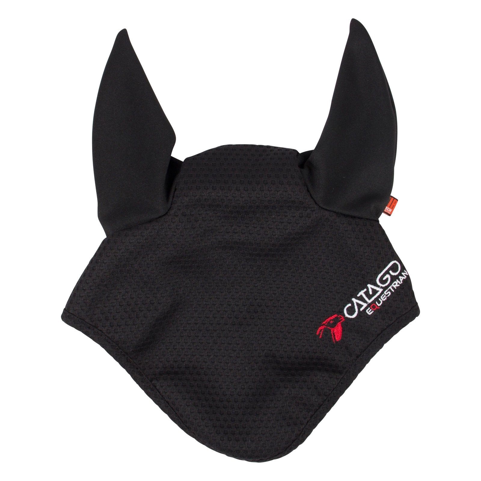 CATAGO Fliegenohren Fliegenhaube FIR-Tech Healing schwarz - Pony
