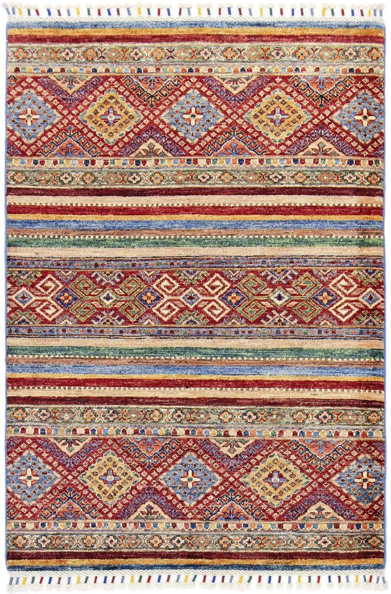 Orientteppich Arijana Shaal 86x126 Handgeknüpfter Orientteppich, Nain Trading, rechteckig, Höhe: 5 mm