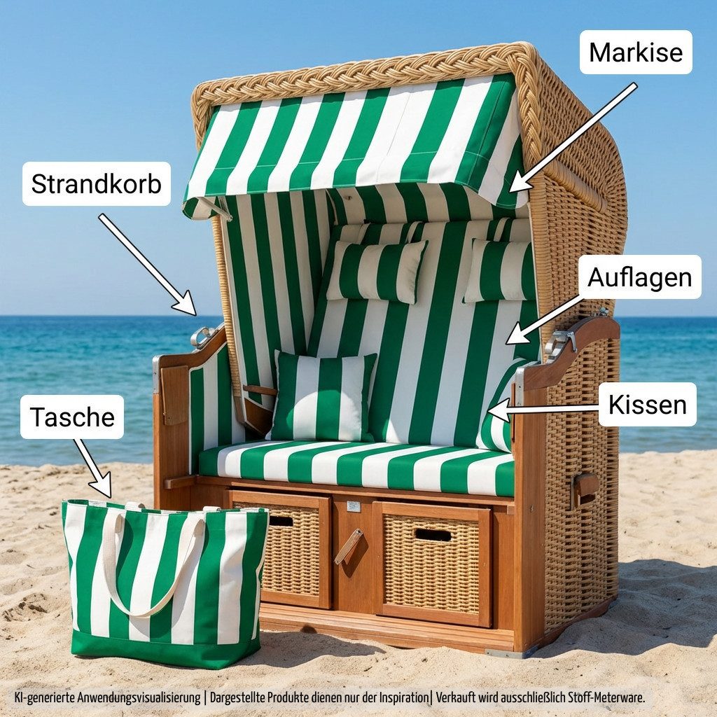 novely® Stoff Oxford SUNRISE 420D - Reißfester Outdoor-Stoff - Wasserdichter Möbelst, UV-beständig, Robust, Wasserdicht, Meterware, 1lfm