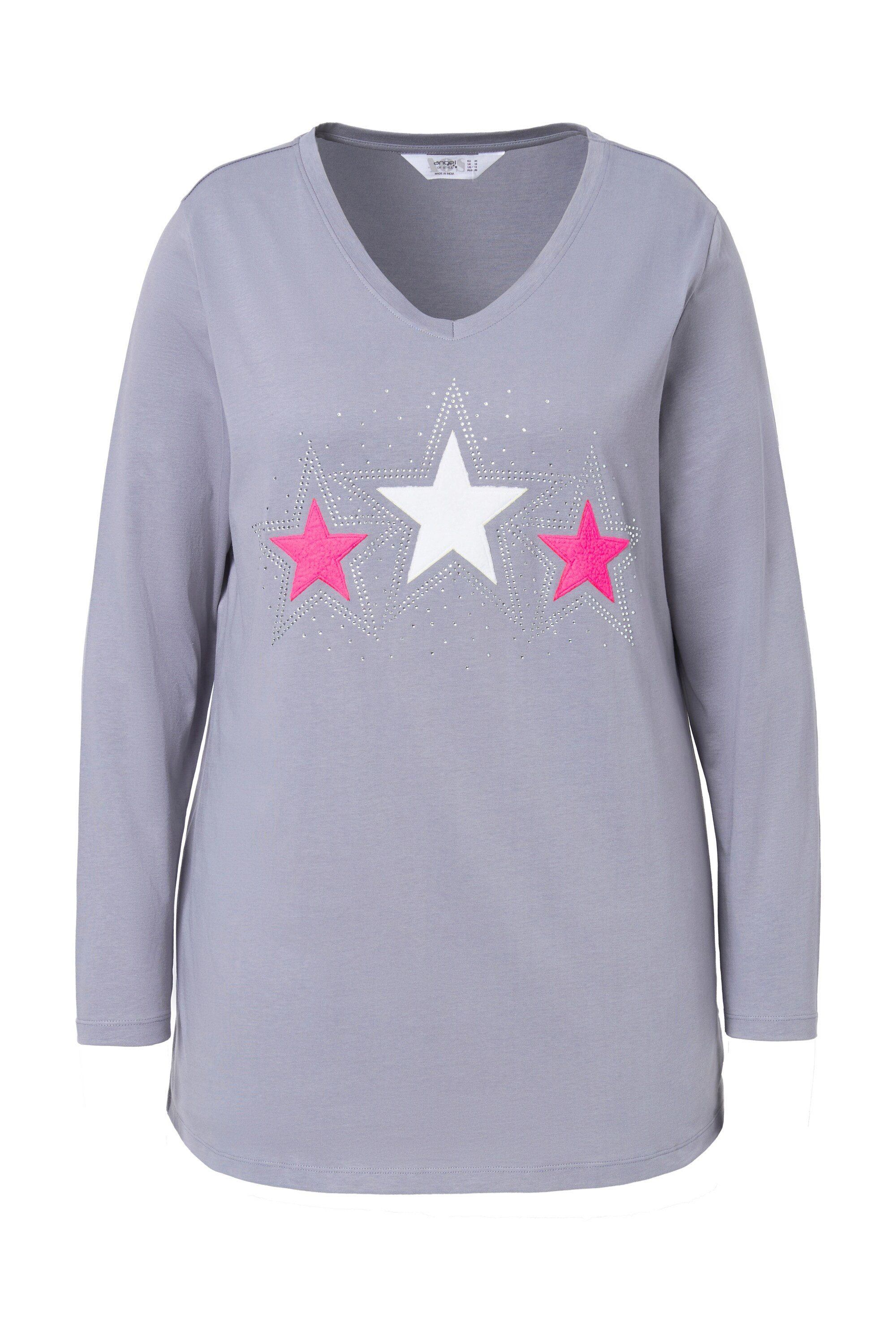 Angel of Style T-Shirt T-Shirt Frottee-Sterne Langarm günstig online kaufen