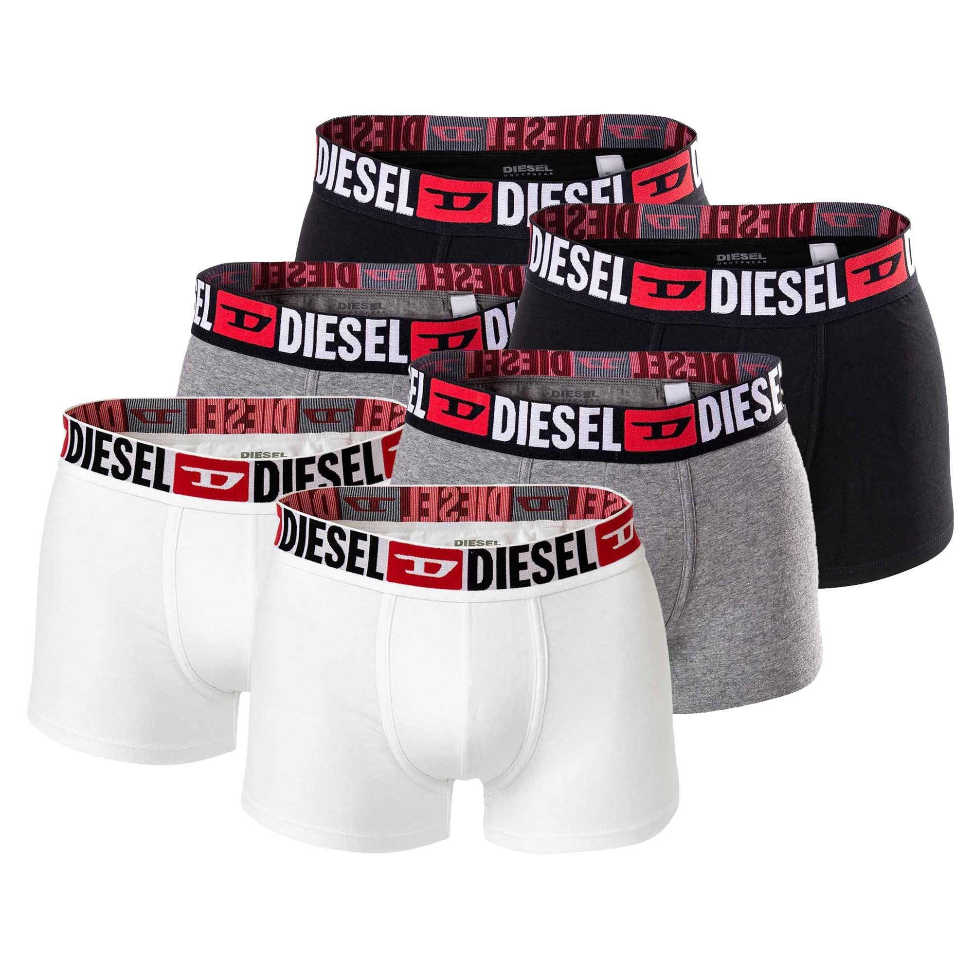 Diesel Boxer Herren Boxershort 6er Pack Baumwolle (Packung, 6er Pack) günstig online kaufen