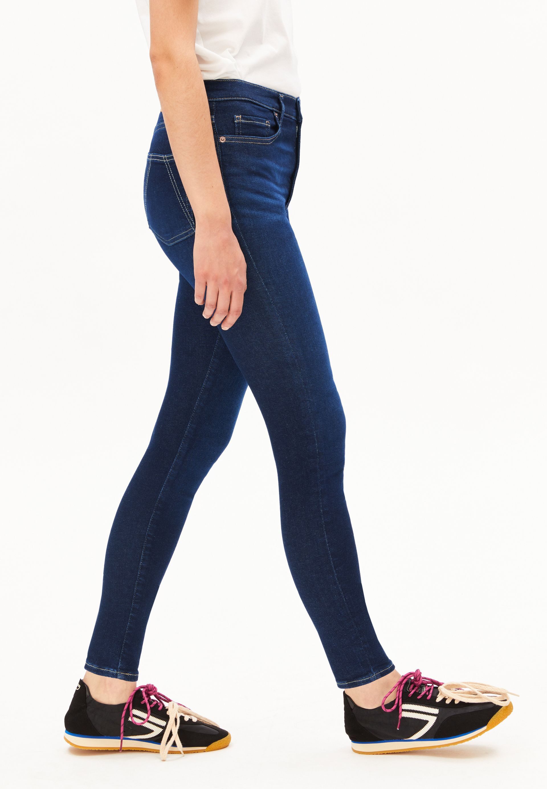 Armedangels Skinny-fit-Jeans INGAA Skinny Jeans aus Baumwoll Mix (X-Stretch) High waist