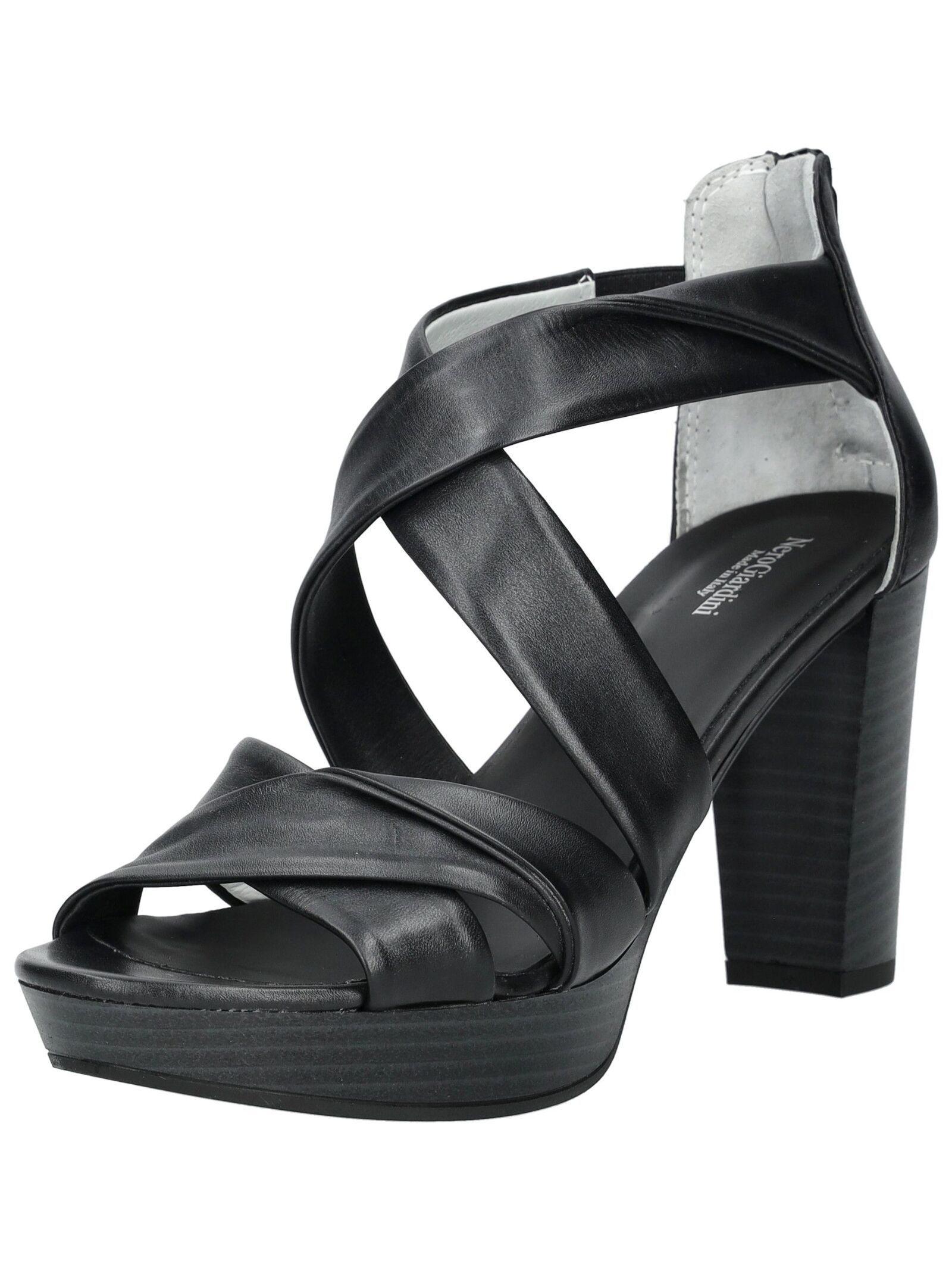 Nero Giardini Sandalen Leder High-Heel-Sandalette