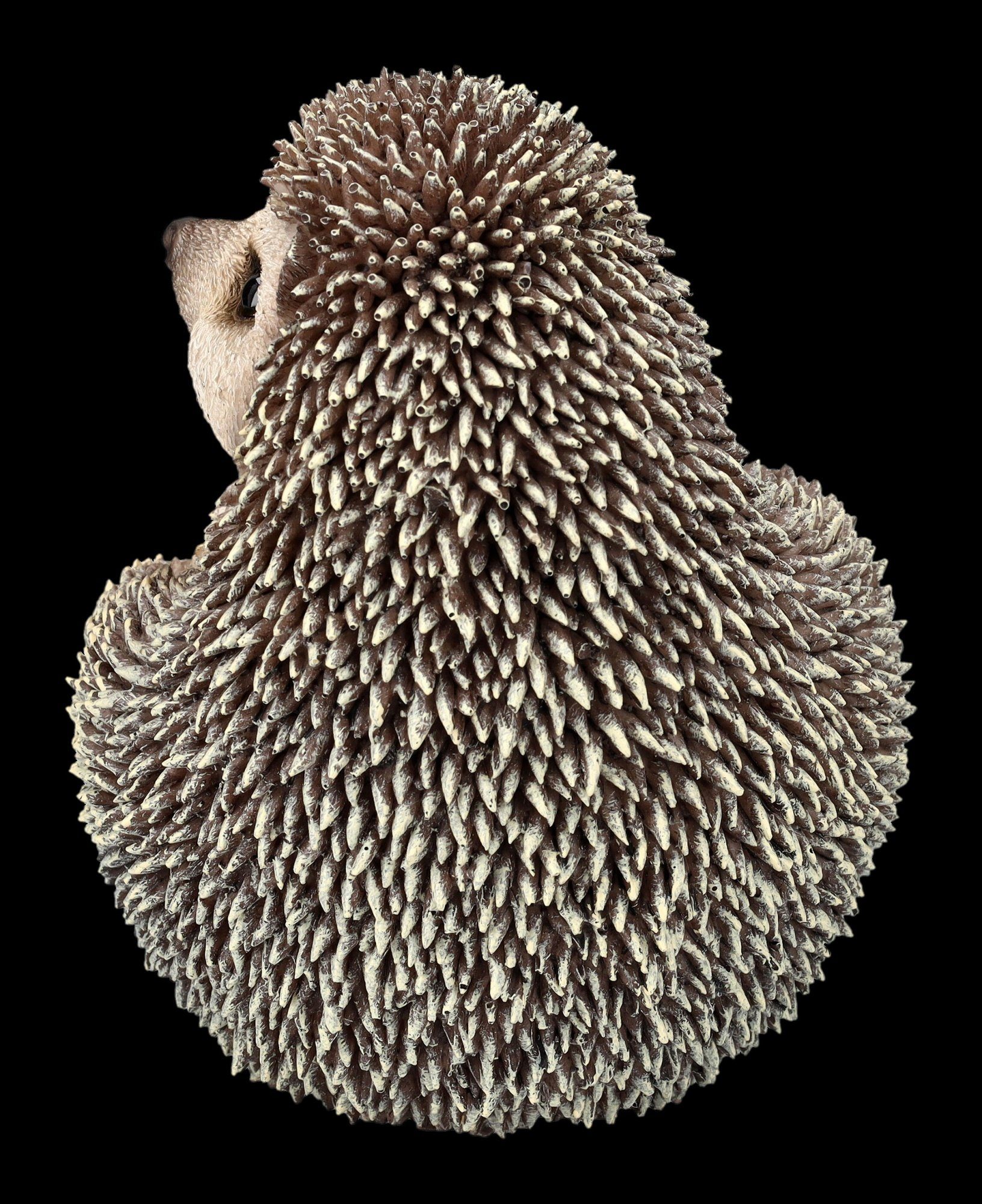 Figuren Shop GmbH Dekofigur Igel Figur mit Baby - Tierdeko Dekofigur