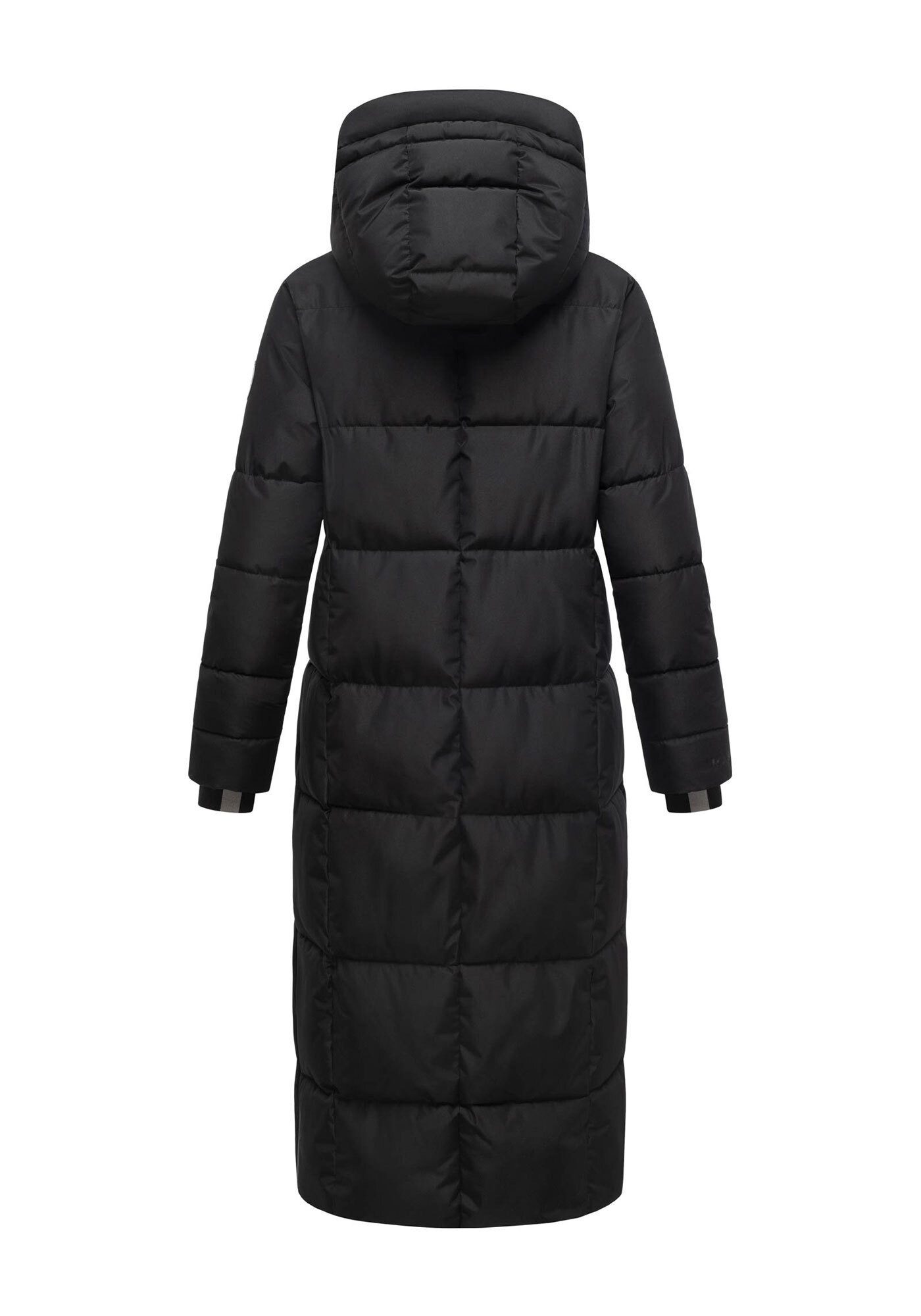 Marikoo Winterjacke Firella extra lange Passform mit seitlichen Schlitzen