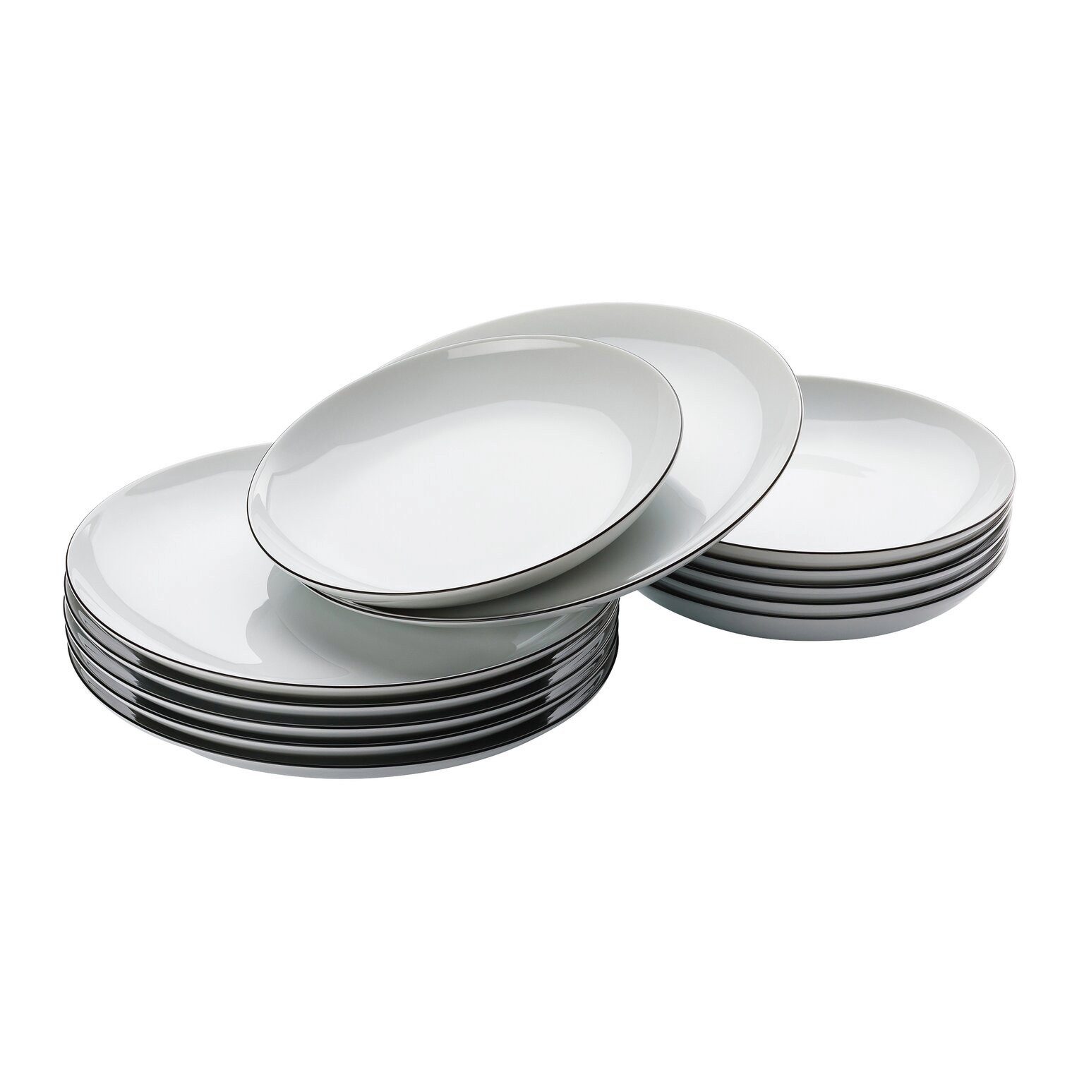 Rosenthal - Piatto segnaposto d33 cm Tac Gentle Gray - | Design