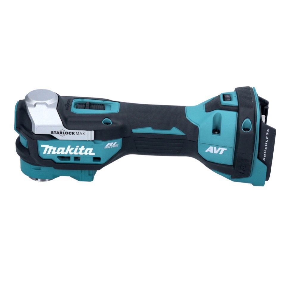 Makita Akku-Multifunktionswerkzeug DTM 52 RF Akku Multifunktionswerkzeug 18 V Starlock Max Brushless + 2