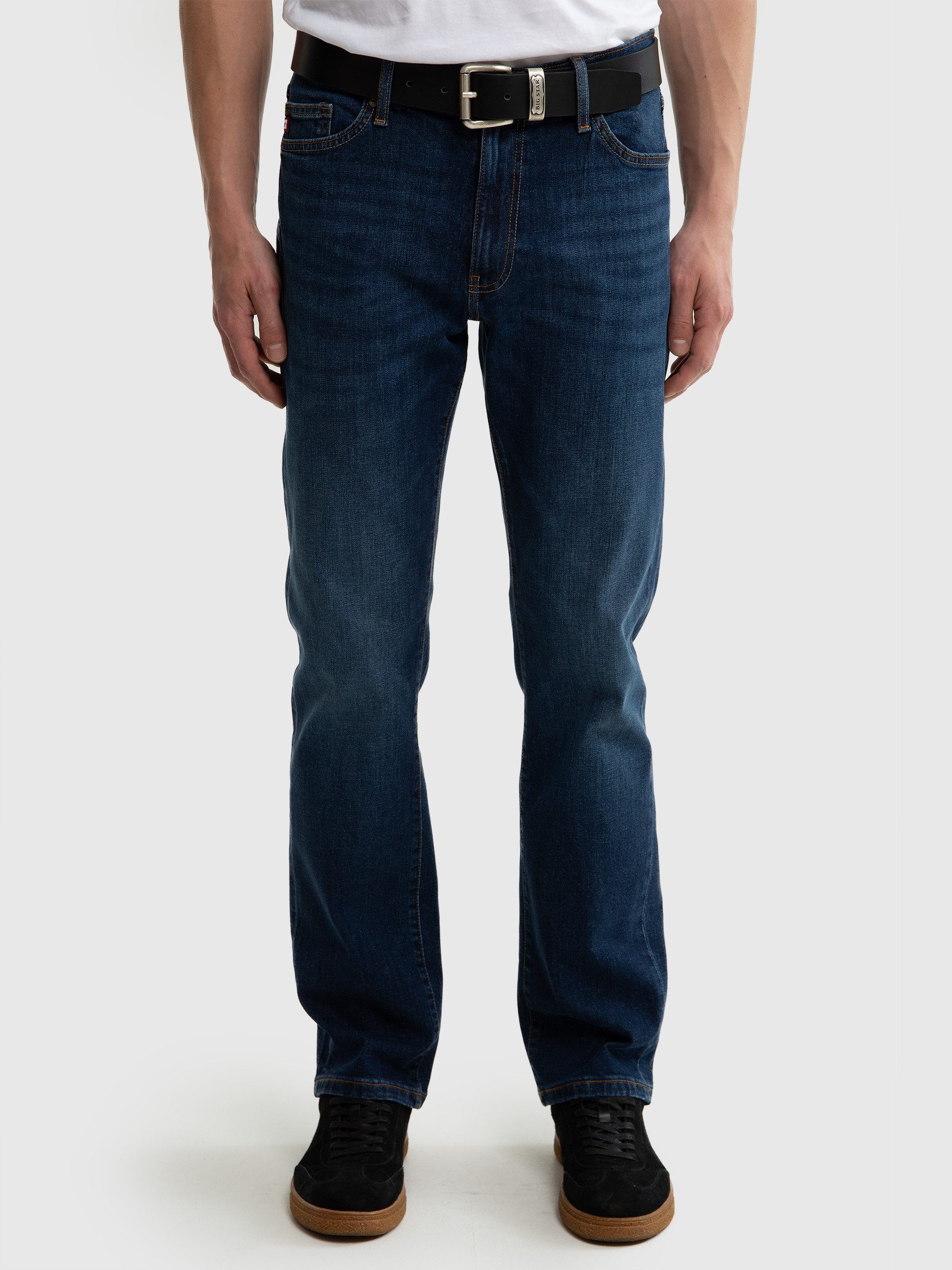 BIG STAR Straight-Jeans COLT hohe Leibhöhe günstig online kaufen