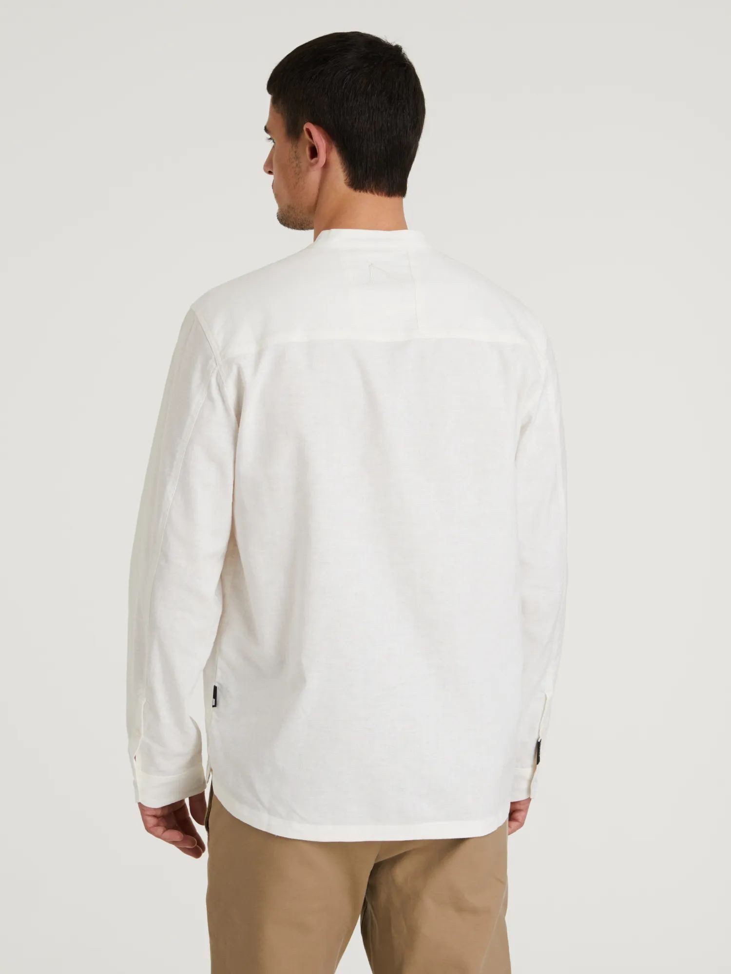 CHASIN' Leinenhemd MAO LINEN - Leinenhemd einfarbig - Langarmhemd