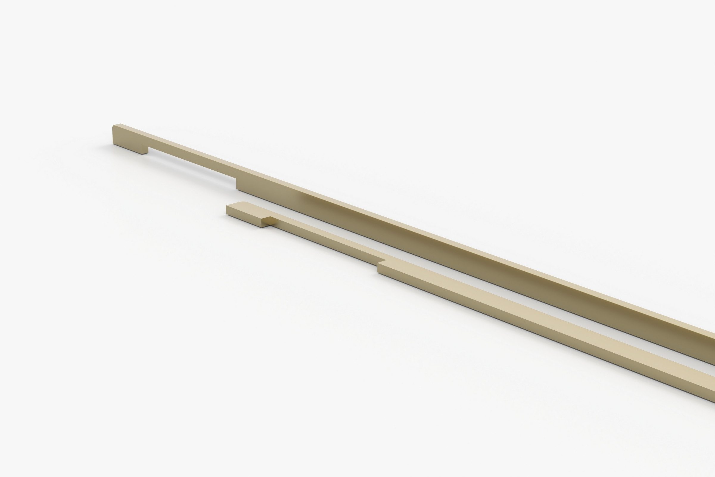 Deine Möbel 24 Kleiderschrank MIRELO 4-türig 200x210x57 cm – mit goldfarbenen Griffen viel Stauraum (Drehtürenschrank, 1-St., Einzelmöbel – frei kombinierbar mit weiteren Möbeln der Serie MIRELO) in Weiß Matt / Schwarz Matt / Cashmere