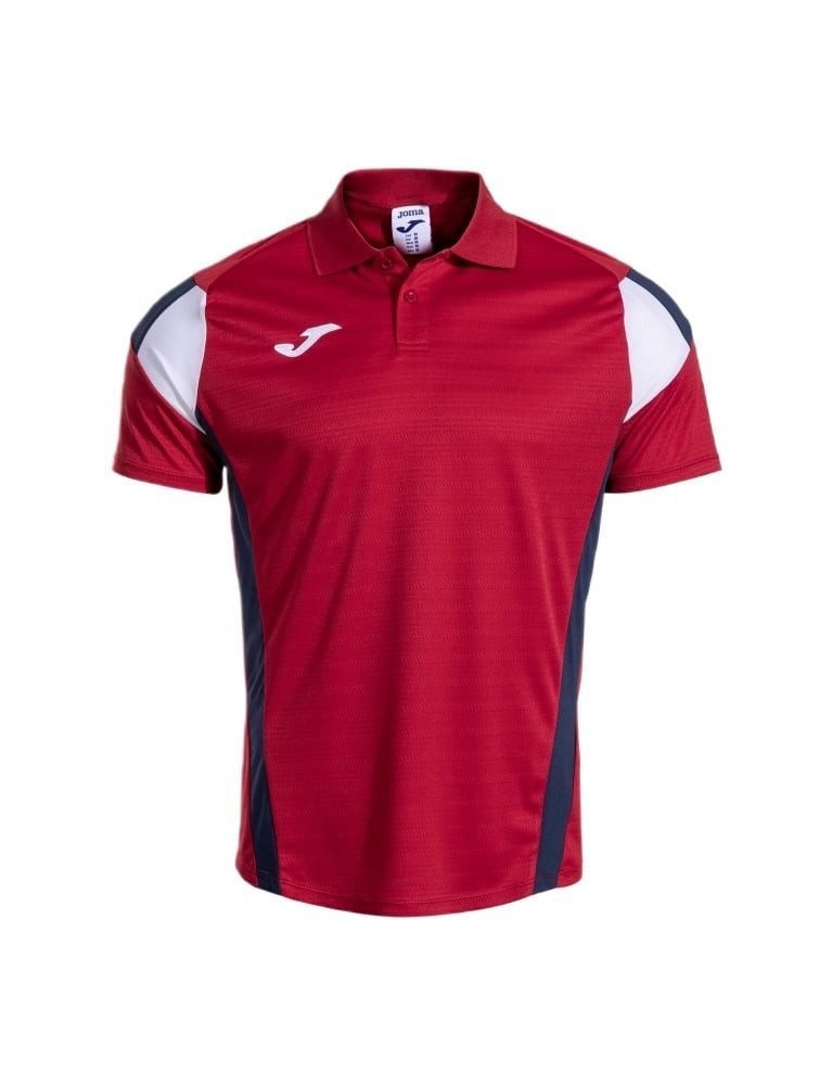 Joma Poloshirt Corta Montreal 2025 rot/navyblau Herren