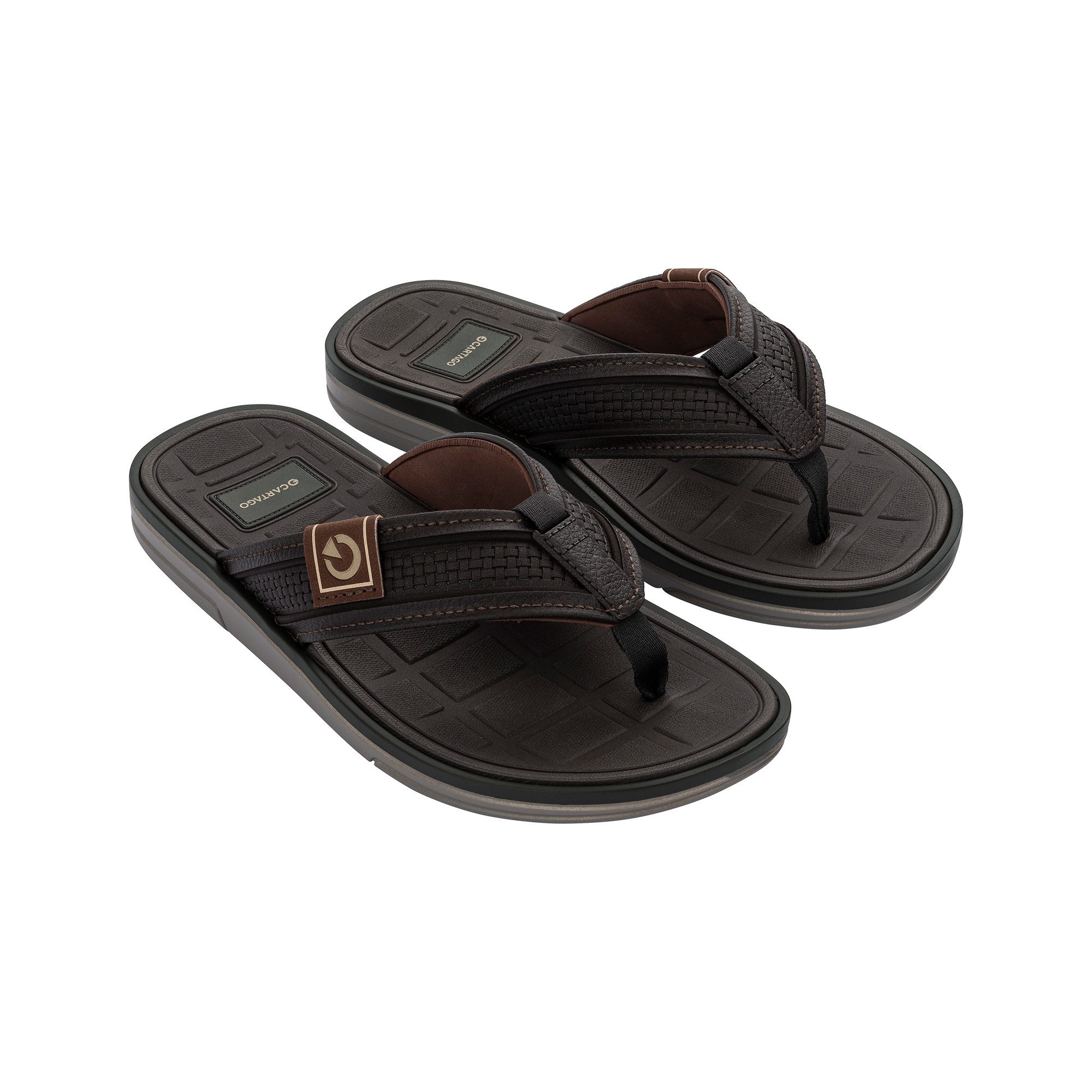 Cartago CARTAGO LYON II THONG AD - Flip Flops Herren Zehentrenner hochwertige und bequeme Zehentrenner - wasserfest