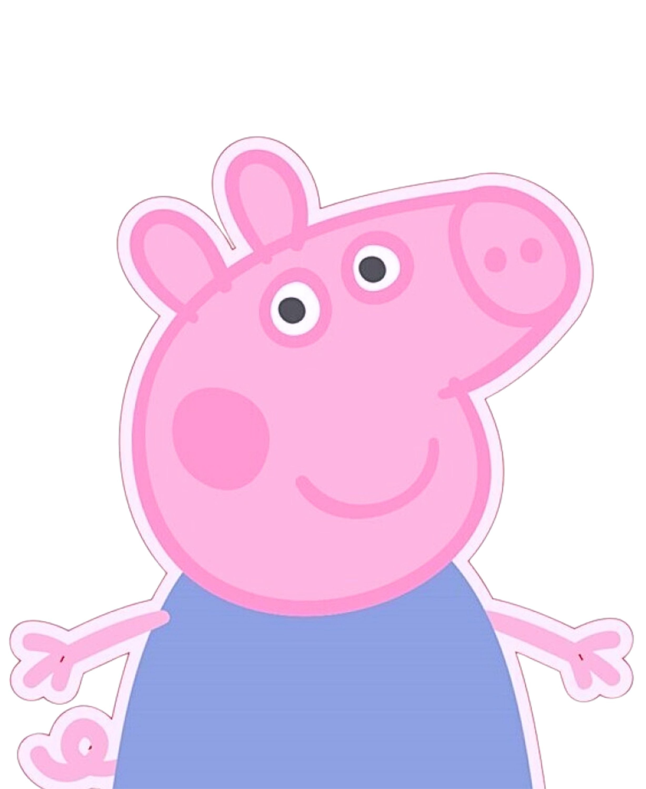 Peppa Pig Dekokissen Peppa Wutz, Kinder Formkissen Kuschelkissen 32 x 25 cm günstig online kaufen