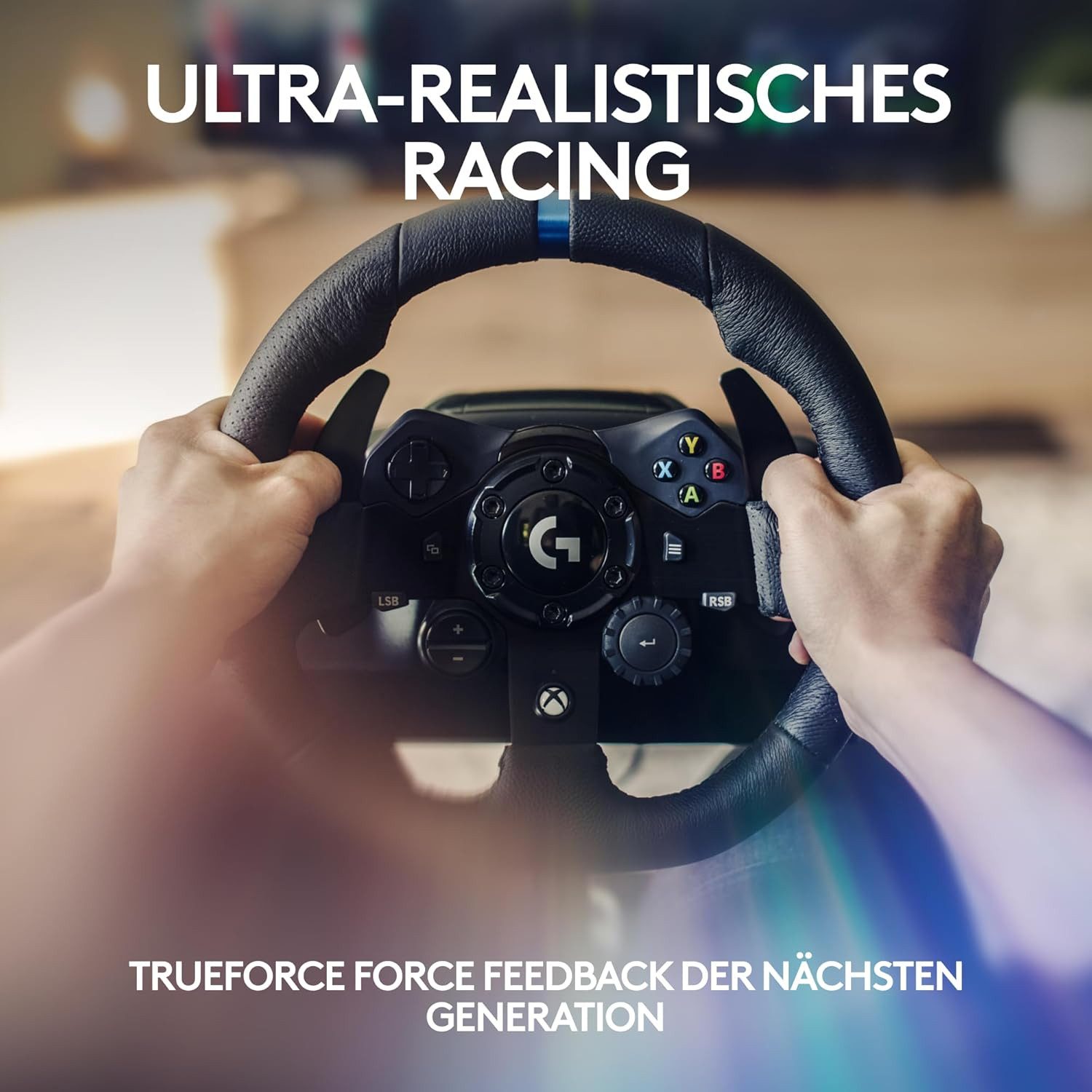Logitech G G923 + Logitech Playseat Challenge X, für Xbox X, S, Xbox One Gaming-Controller