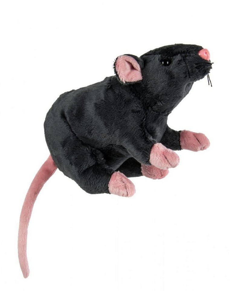 Cornelißen Plüschfigur Graue Plüsch Ratte 19cm als Kuscheltier, Deko oder