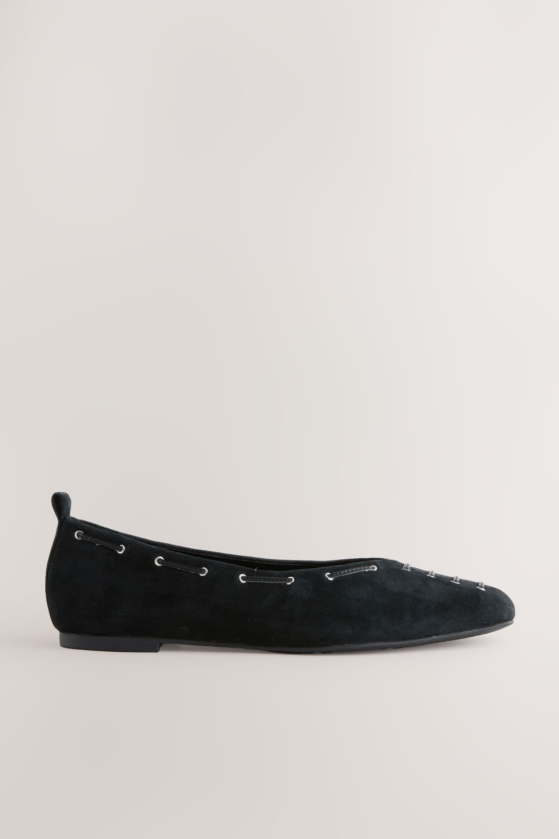 Next Forever Comfort® flache Ballerinas, Veloursleder Ballerina (1-tlg)