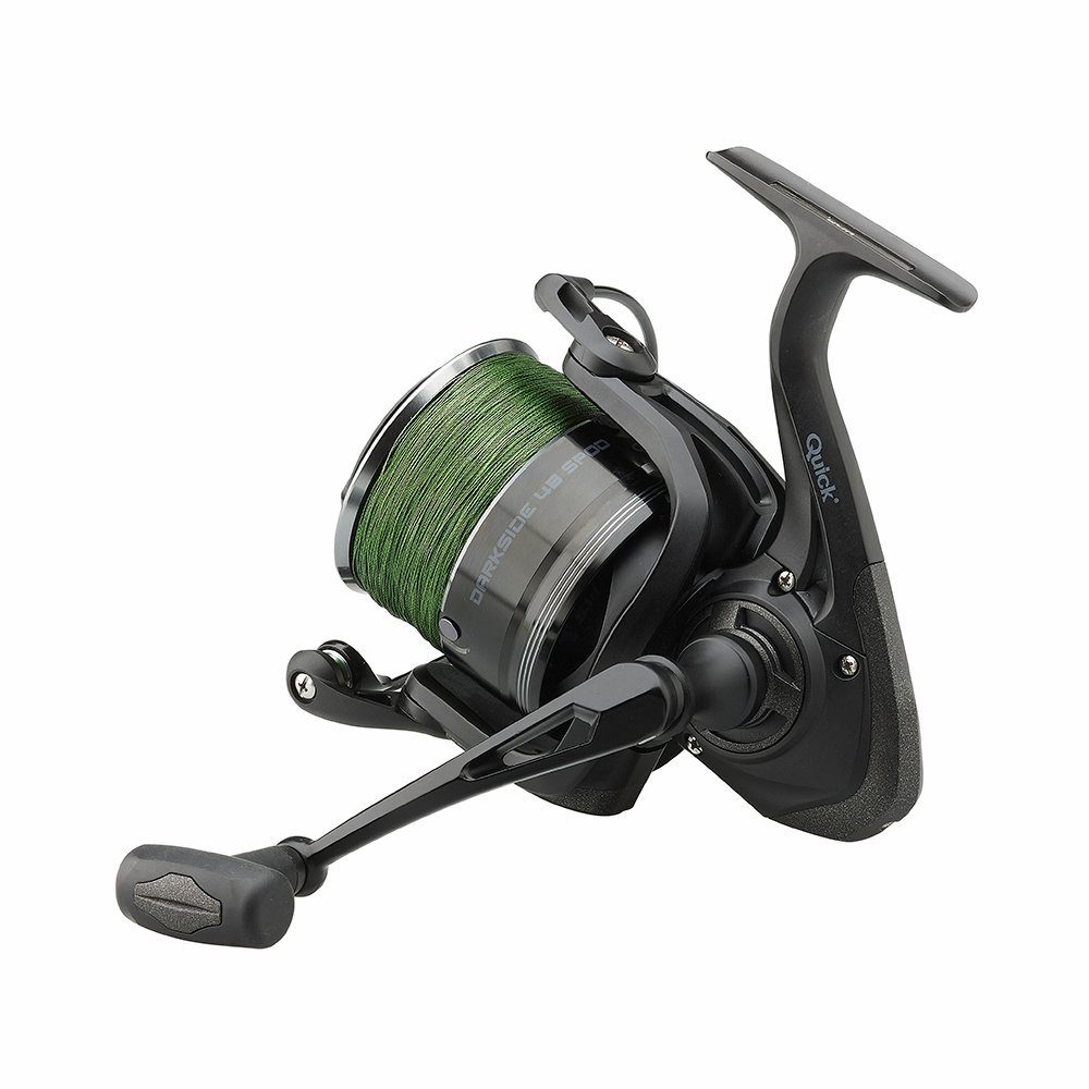 Quick Stationärrolle DARKSIDE 4B SPOD 7000S FD 3+1BB Karpfenrolle Angelrolle Weitfwurfrolle)
