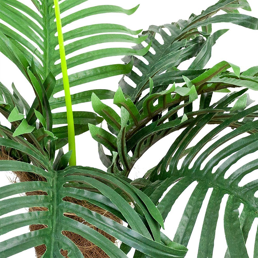 Decovego Palme Palmfarn Künstliche Pflanze Sagopalme Decovego, Plastik Kunstpflanze 60cm Kunstpflanze