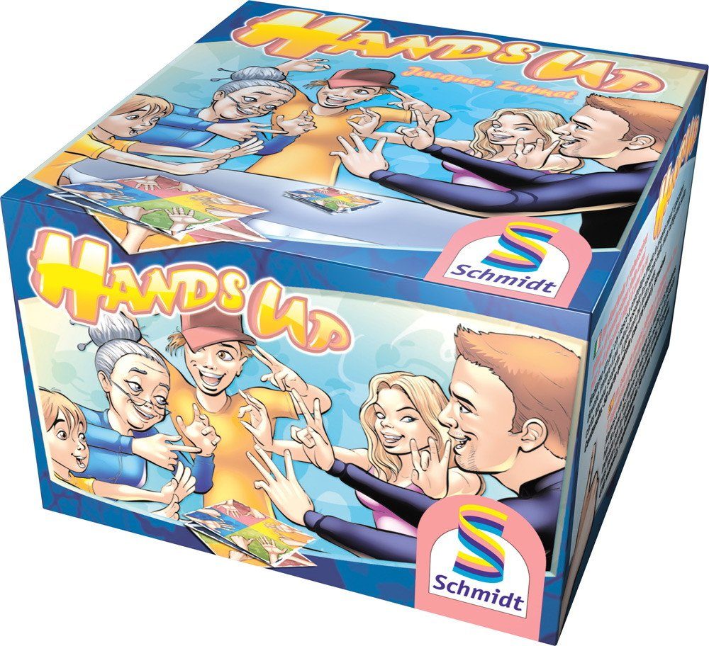 Spiel Schmidt Spiele Kartenspiel Aktionsspiel Hands up 01602