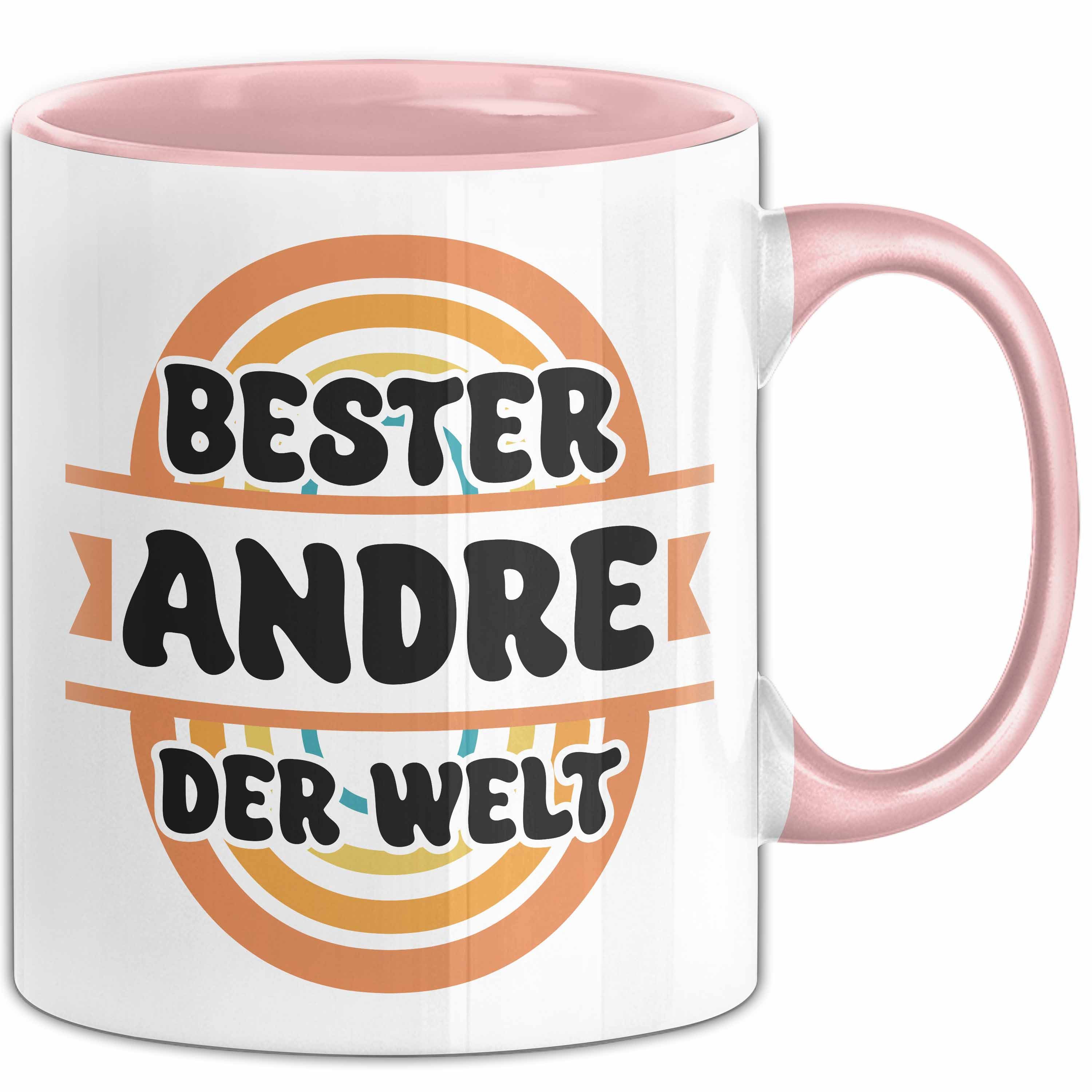 Trendation Tasse Andre Tasse Geschenk Name Bester Andre Der Welt Kaffee-Becher
