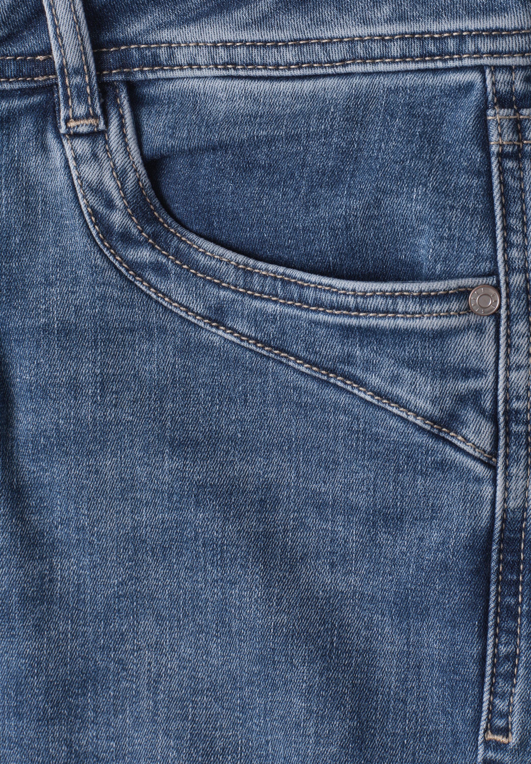 STREET ONE Slim-fit-Jeans Middle Waist – Bild 3 von 5