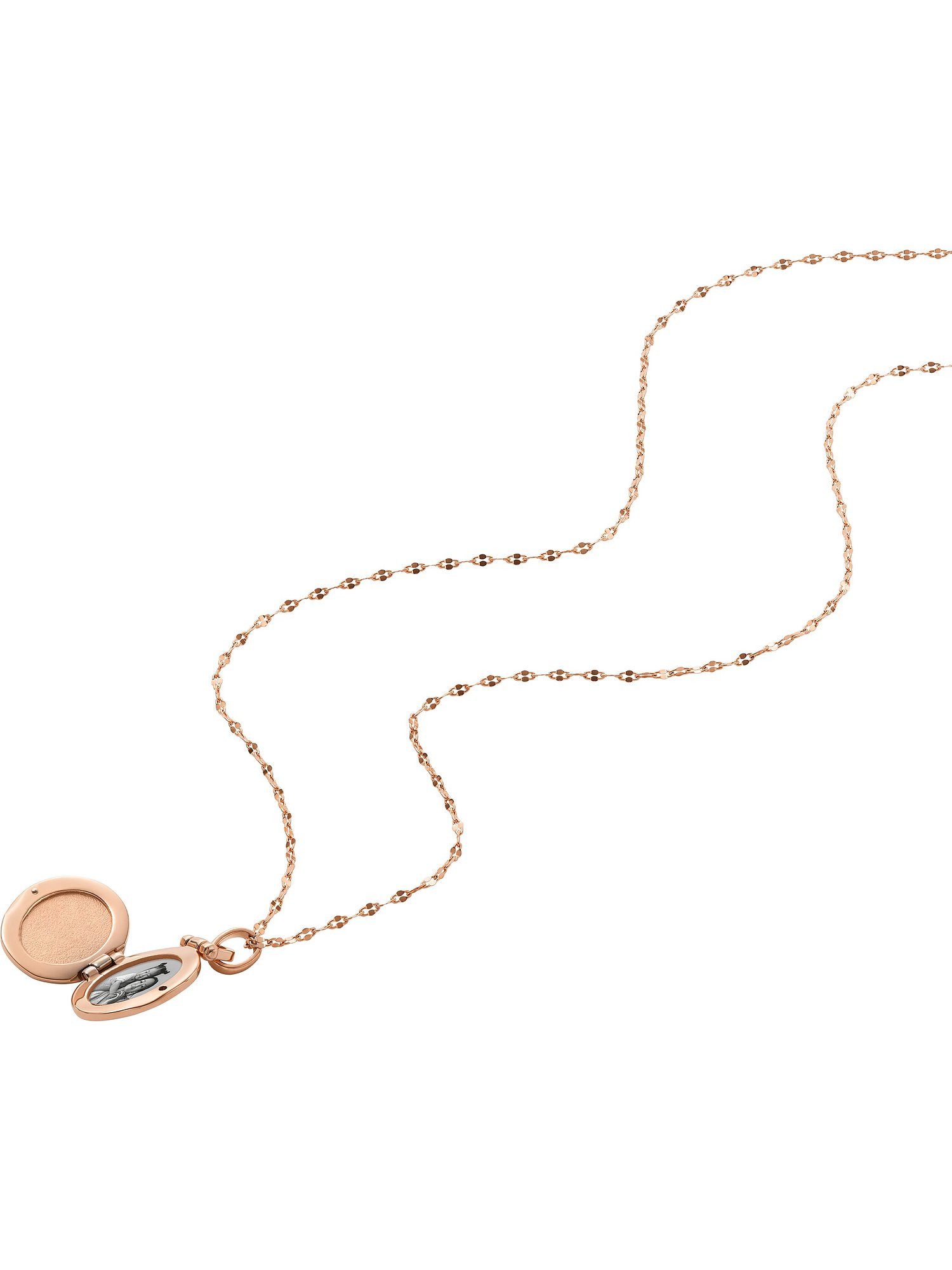 Fossil Collier Fossil Damen-Kette Edelst...