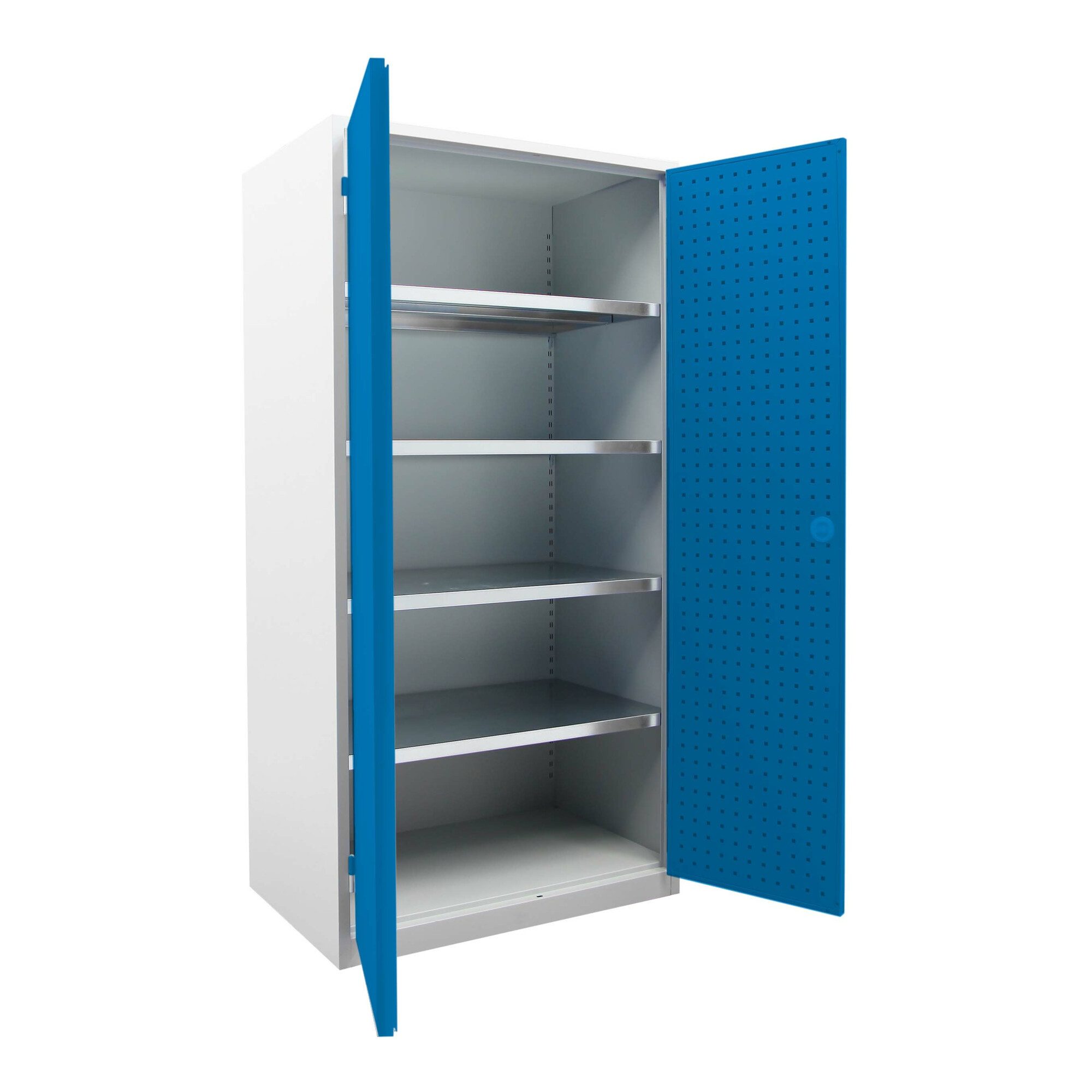 Stier Werkzeugschrank STIER Werkstattschrank LP 1940x1000x600mm enzianblau Werkzeugschrank