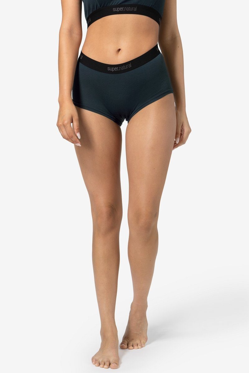 SUPER.NATURAL Funktionsslip für Damen, Merino W TUNDRA175 HIPSTER 2-PACK praktischer Doppelpack
