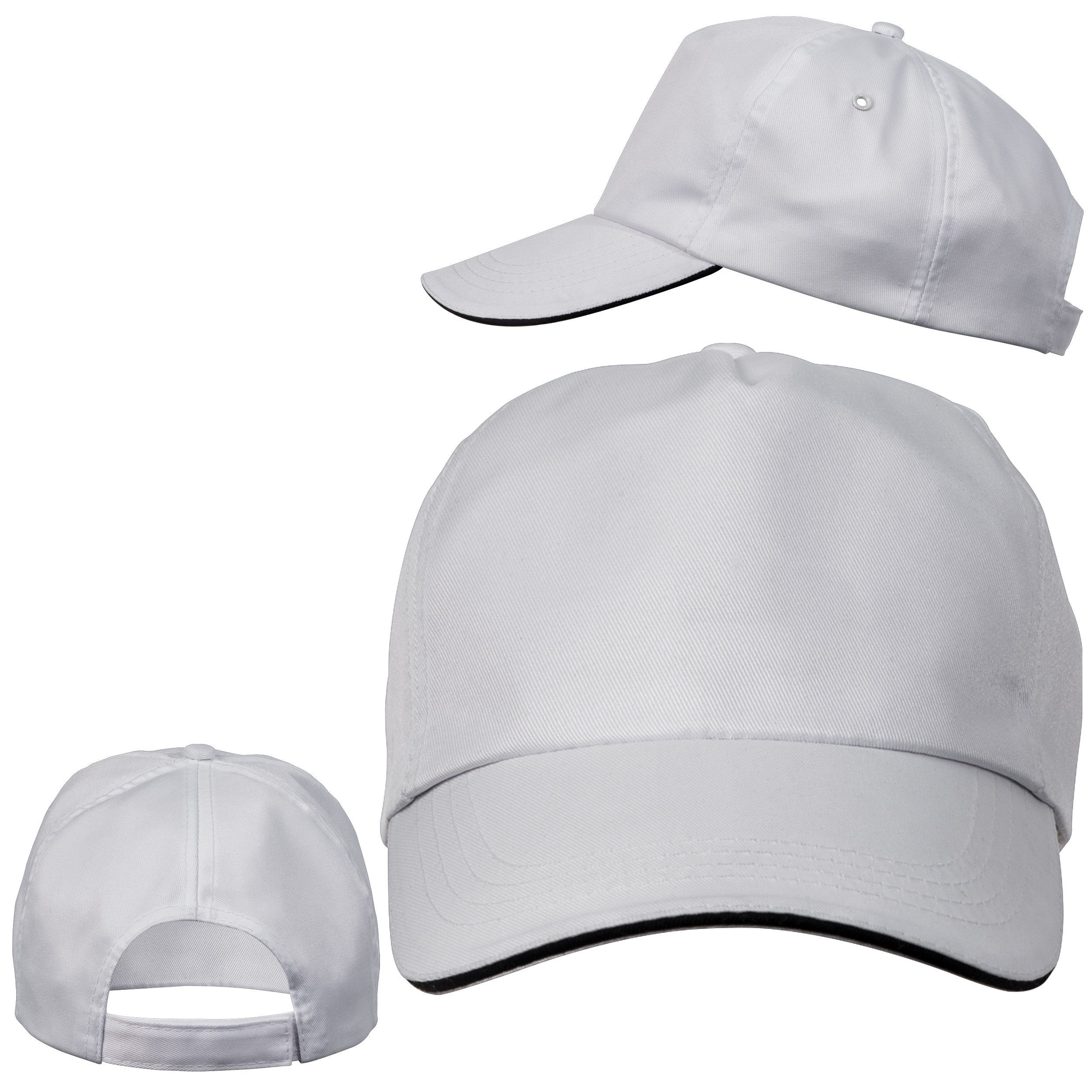 Easy Gifts Baseball Cap Basecap / Farbe: weiß günstig online kaufen