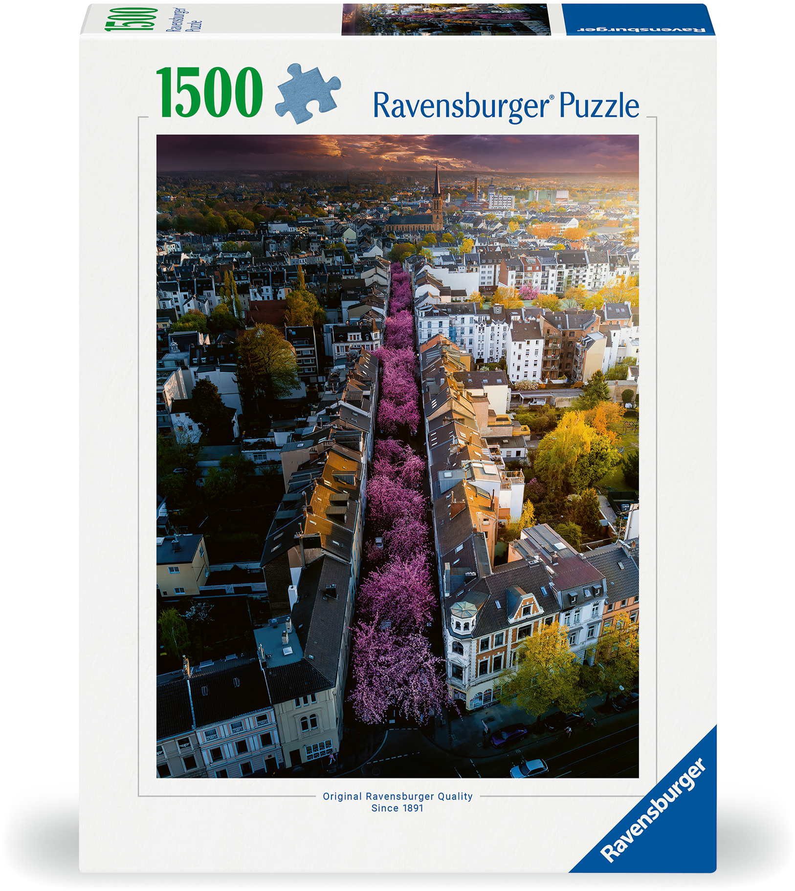Ravensburger Puzzle 1500 Teile Puzzle Blühendes Bonn 12000730, 1500 Puzzleteile