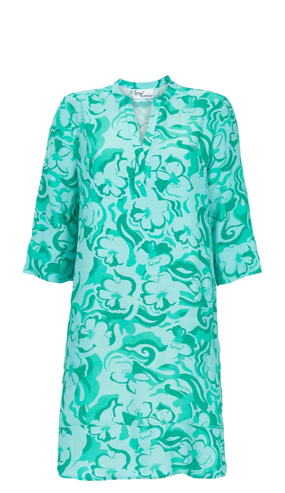 Ringella Sommerkleid Tunika aus weicher Webware