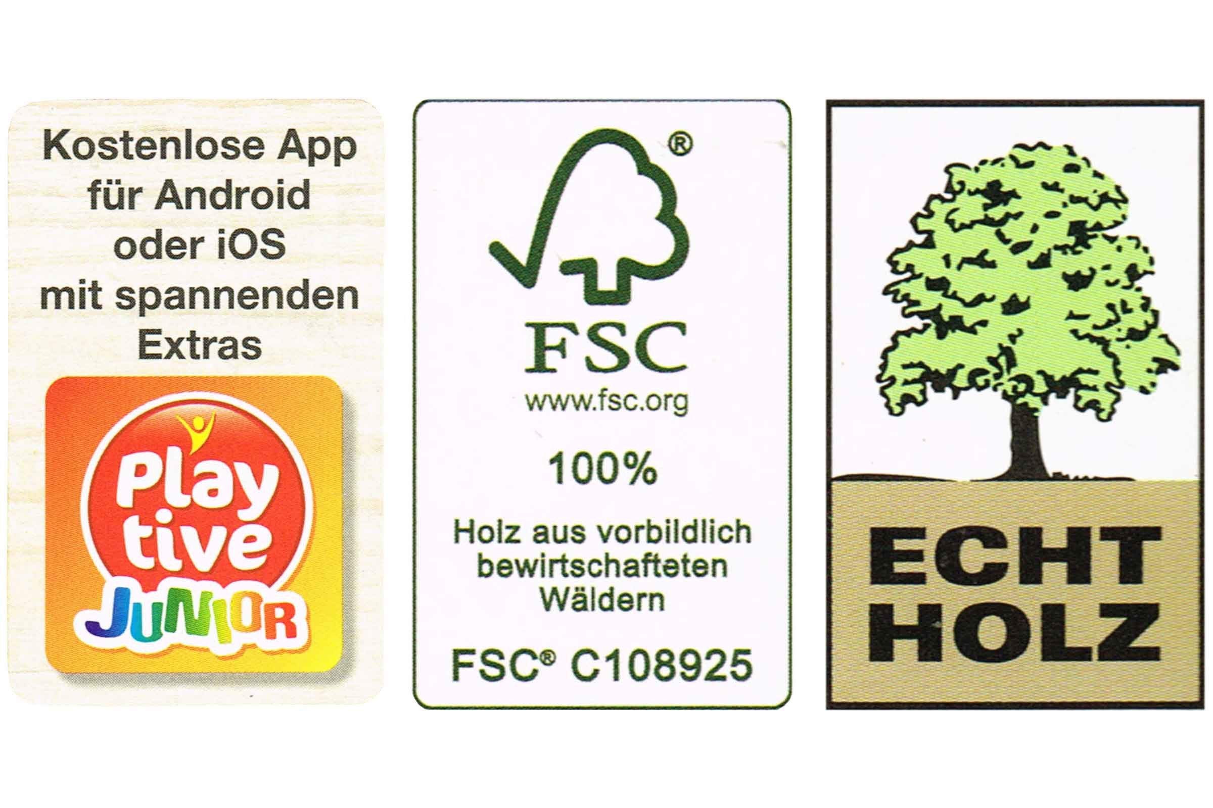 Playtive Steckpuzzle Playtive Junior Steck Puzzle günstig online kaufen