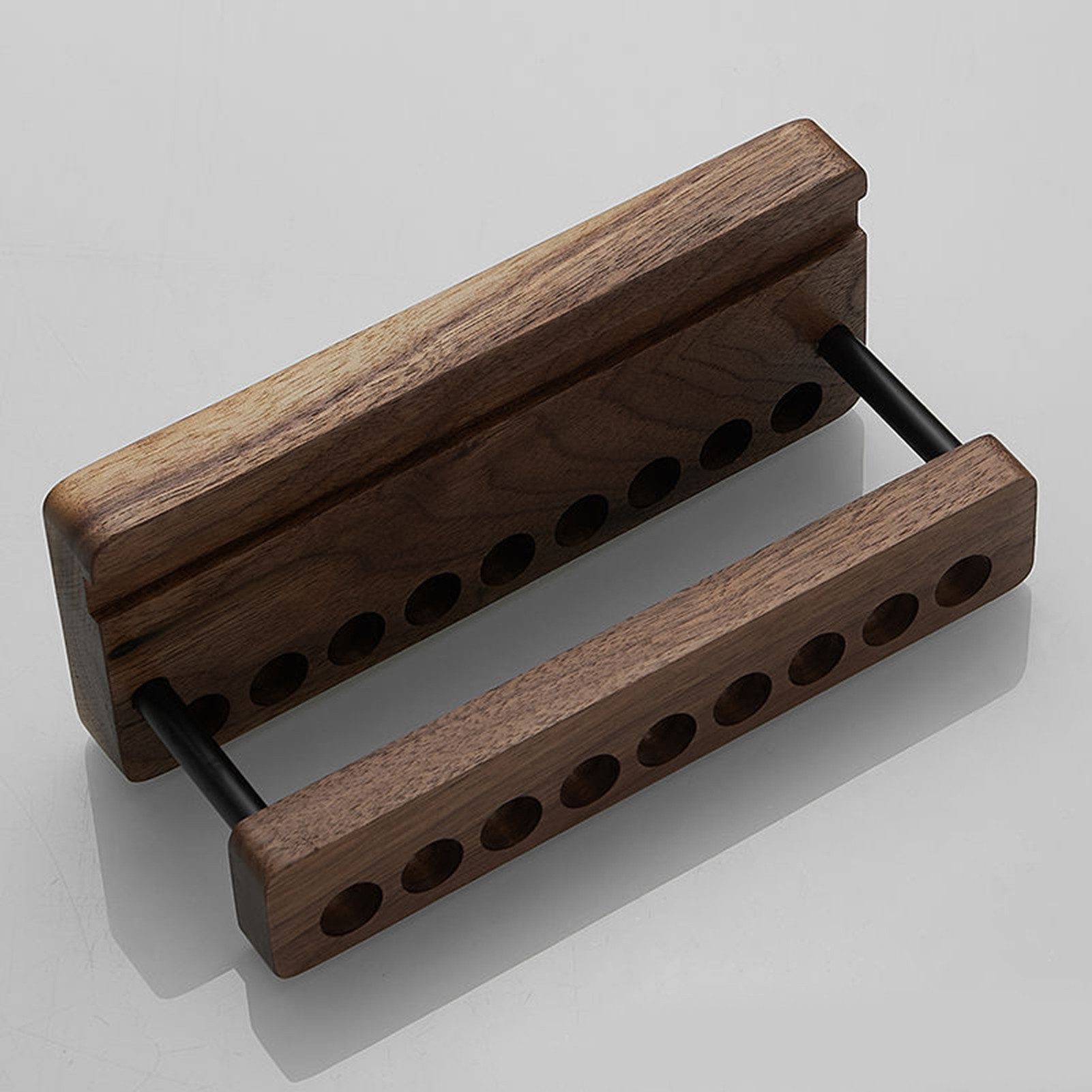 Thumbnail - Jumpeak Aufbewahrungsbox Stifthalter aus Holz,Aufbewahrungsstifthalter,Schreibtisch-Organisator, Multifunktionaler All-i...