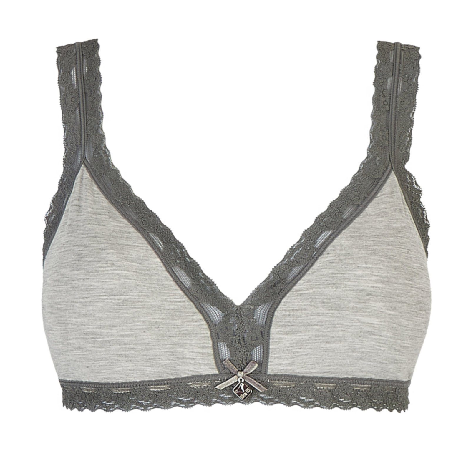 like it! Bustier like it! - Bustier mit Pads Serie Kim (S Anthrazit)