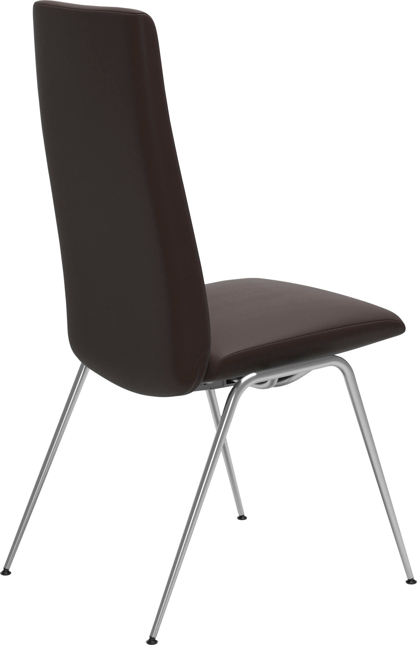 Stressless® Polsterstuhl Laurel, High Chrom M, in Beinen aus Back, Stahl Größe mit glänzend