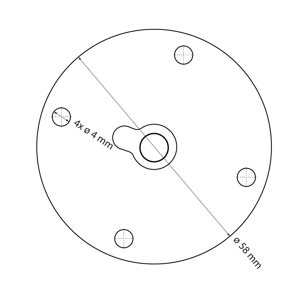 Prima-Online Möbelfuß Möbelfuß Metall Schwarz höhenverstellbar 120–180 mm Möbelbein Sofafuß, (4-St) – Bild 3 von 5
