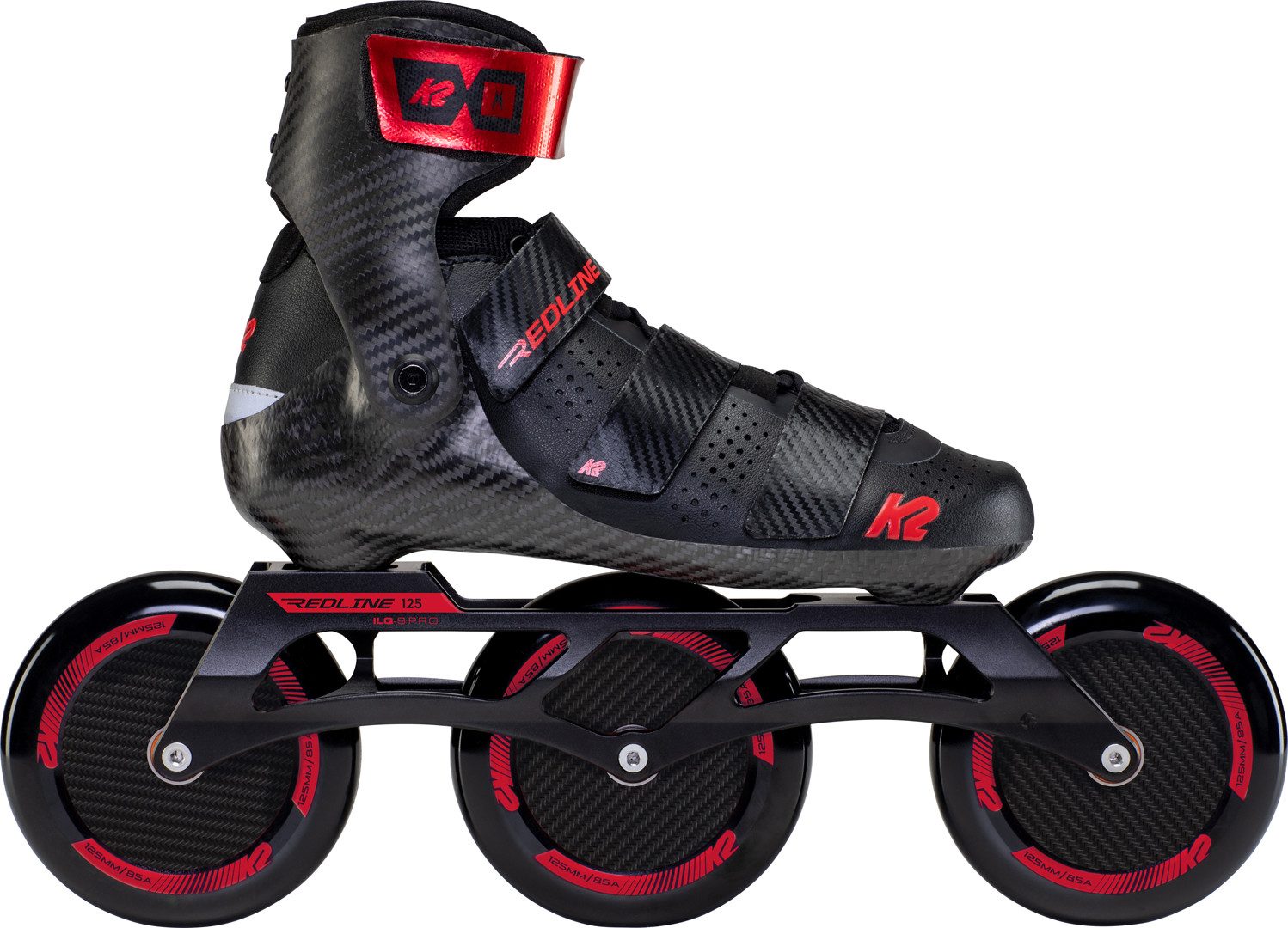 K2 Inlineskates K2 REDLINE 125 Inline Skate black/red