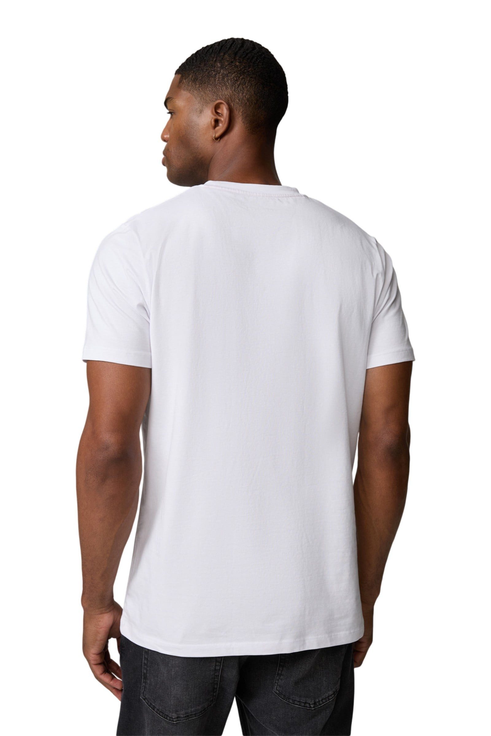 Strellson T-Shirt Crewneck (2er-Pack) weiss Herren - 2 Stück