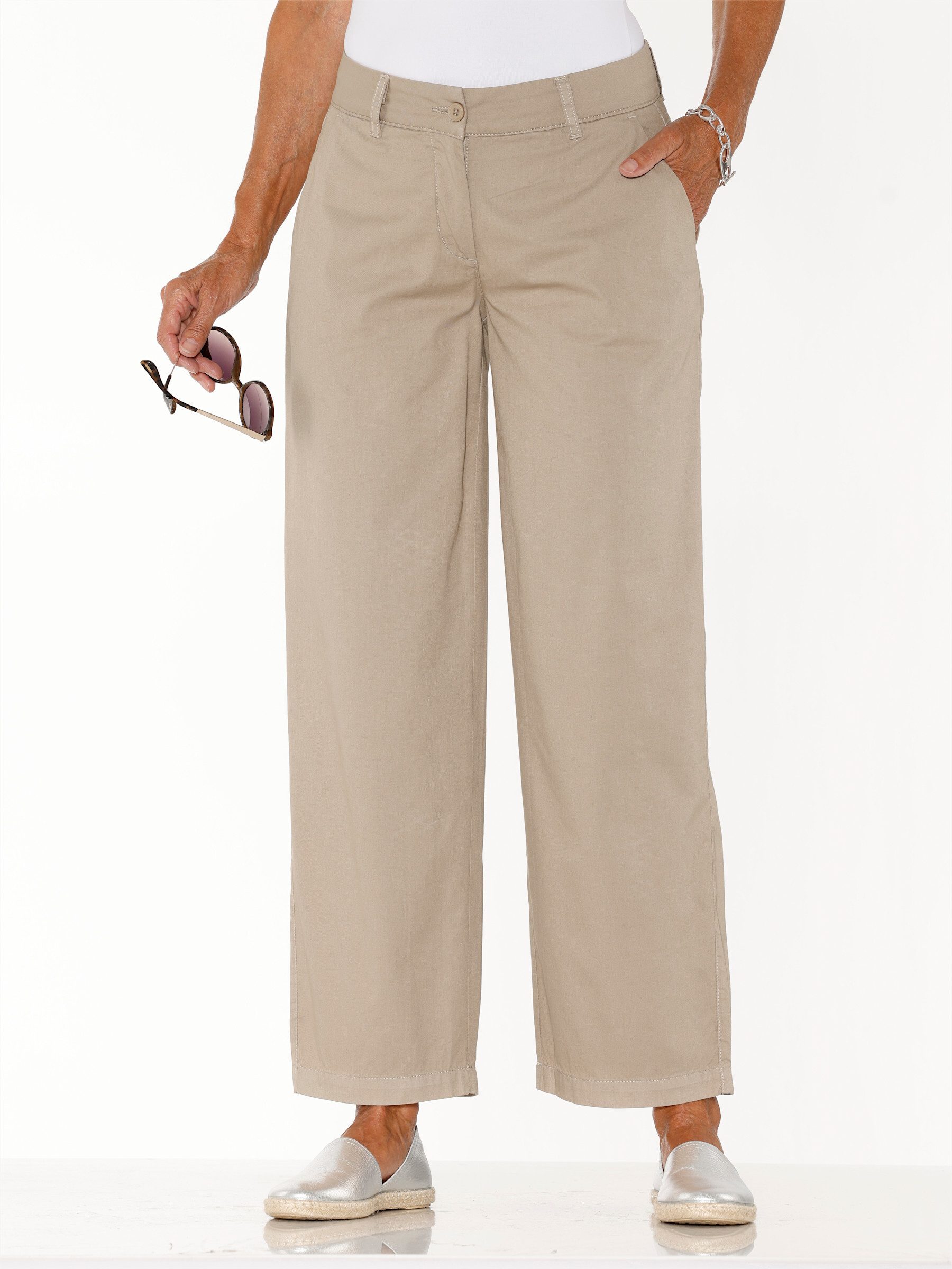 Sieh an! Bequeme Jeans Jeans-Culotte komfortabel günstig online kaufen