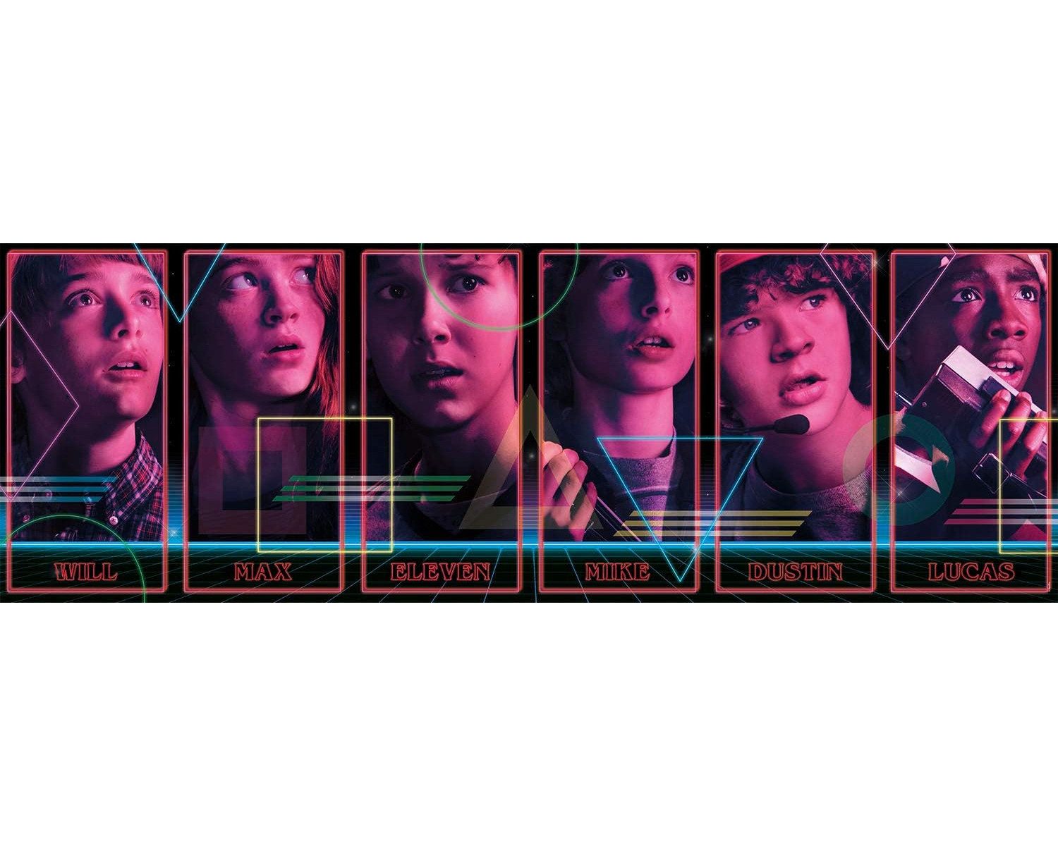 Clementoni® Puzzle Panorama - Stranger Things, 1000 Puzzleteile günstig online kaufen