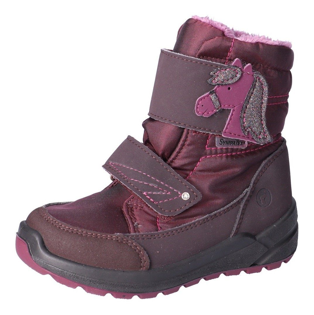 Ricosta Winterstiefel GAREI Snowboots mit weit WMS beere-kombiniert SYMPATEX, Weite