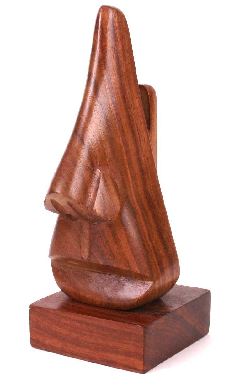El Puente Brillenetui Brillenhalter "Mr. Nose", Handmade, Handmade