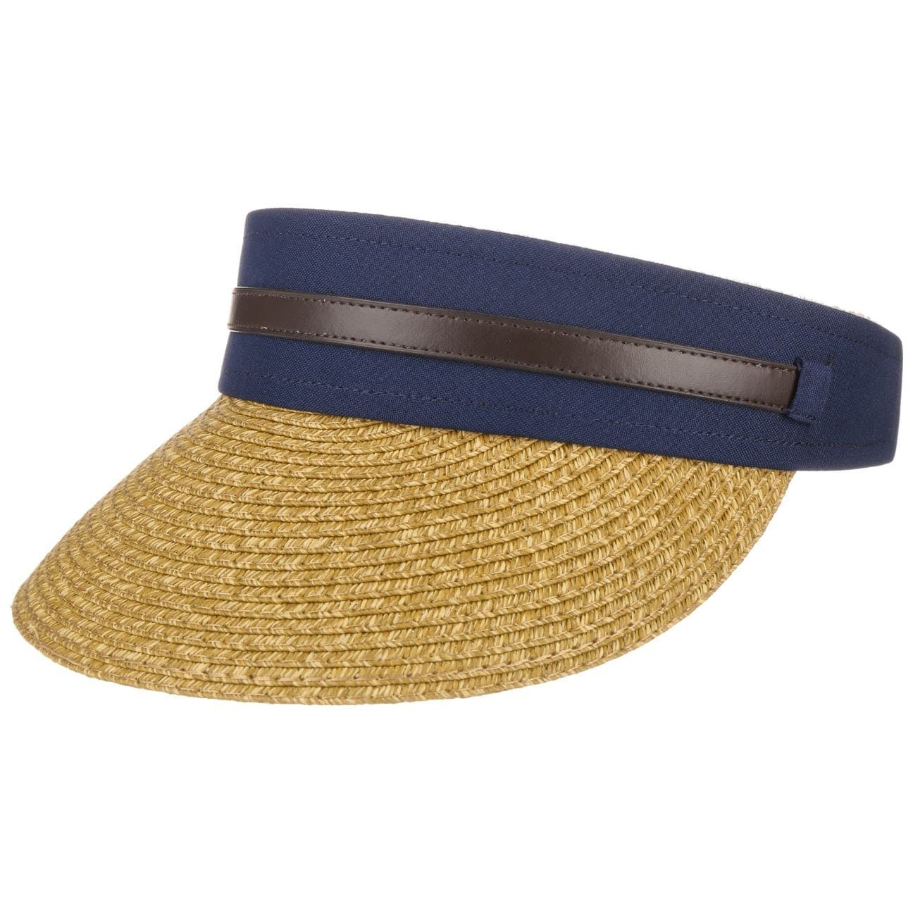 Lipodo mit Visor Schirm natur-dunkelblau (1-St) Visor