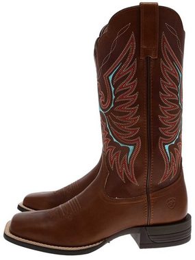 Ariat ROCKDALE Braun Stiefel Damen Westernreitstiefel