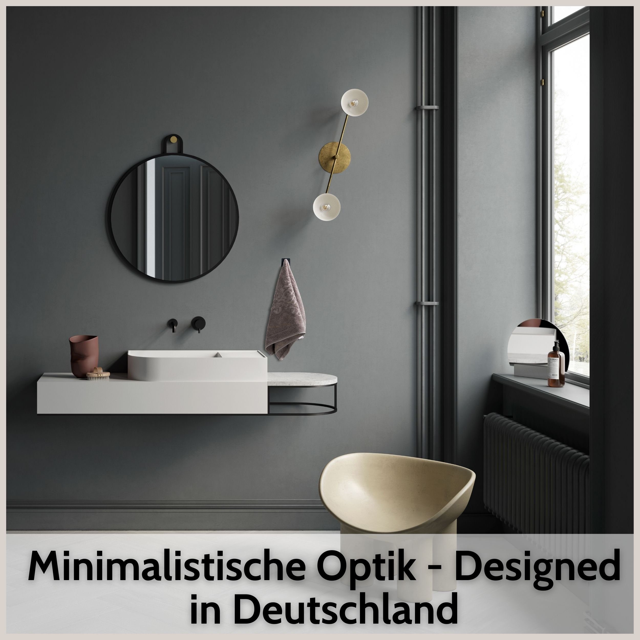 DEKAZIA Klebehaken ohne Bohren, selbstklebende Badhaken, Handtuchhaken, Badezimmer, Küche, WC, Schlafzimmer, (4er oder 8er Set, 8-St), Hacken, Küchenhaken, Hand – Bild 5 von 5