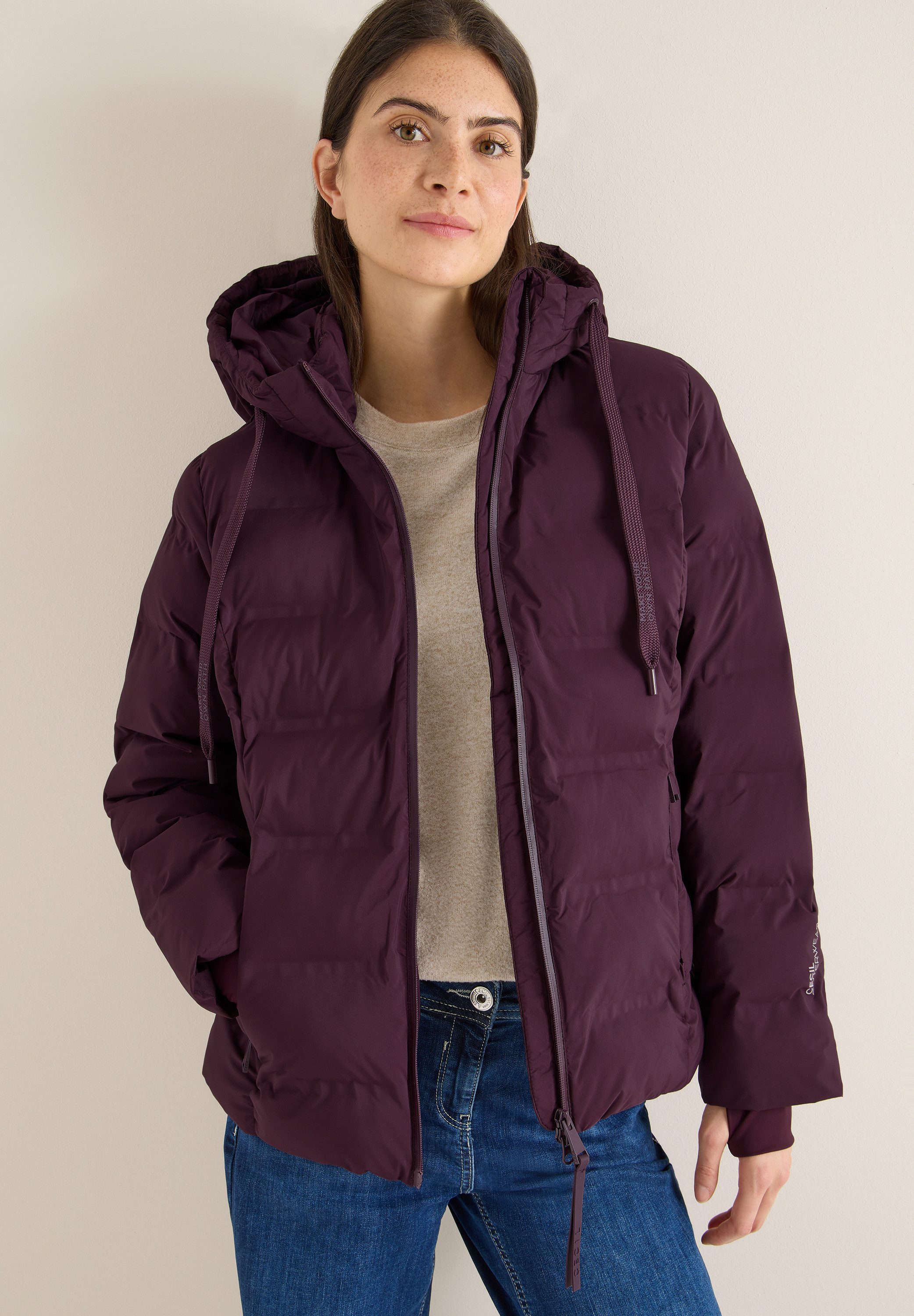 CECIL Steppjacke mit Kapuze günstig online kaufen